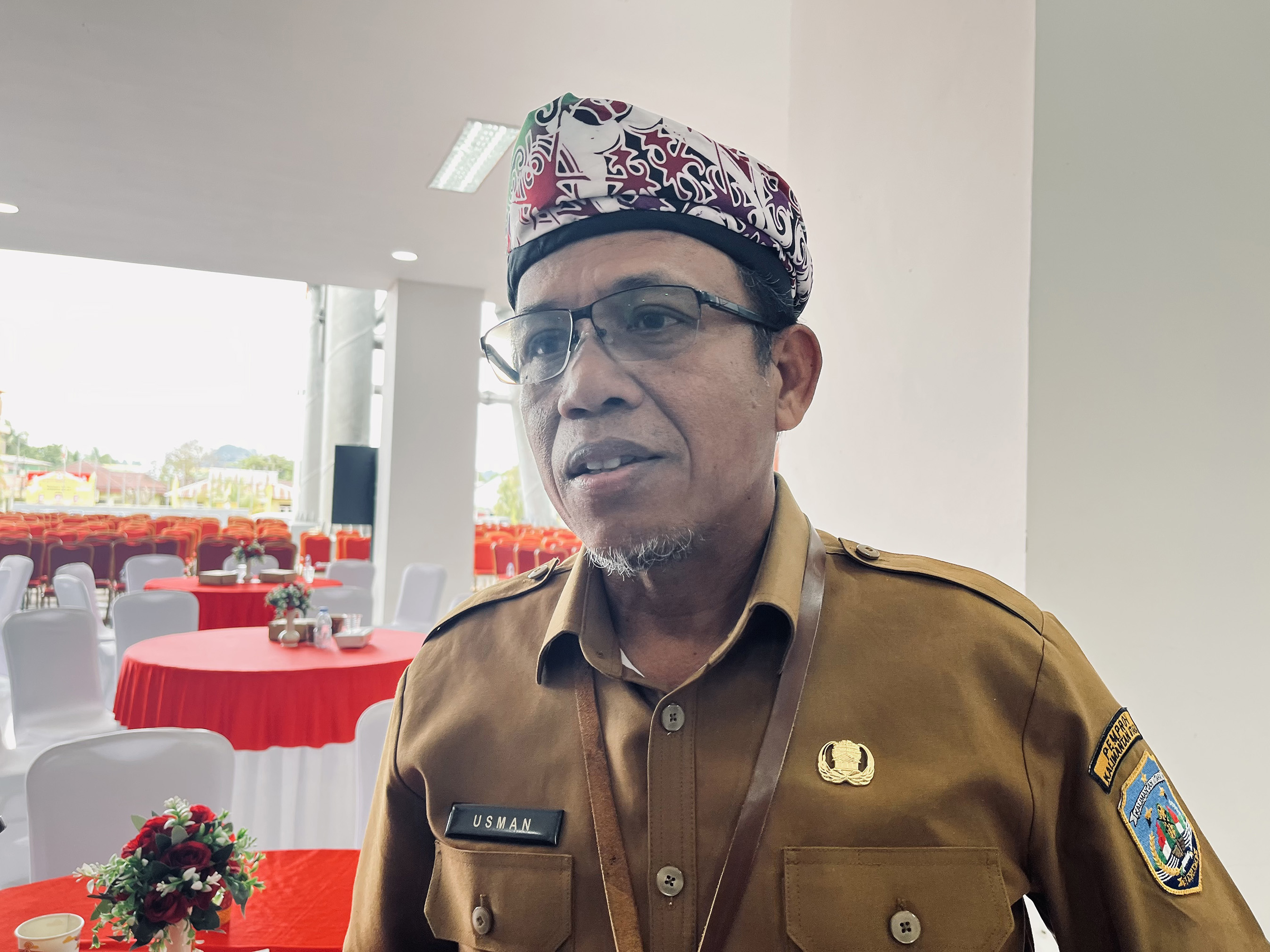 Kepala Dinas Kesehatan Kaltara, Usman. (HRK)