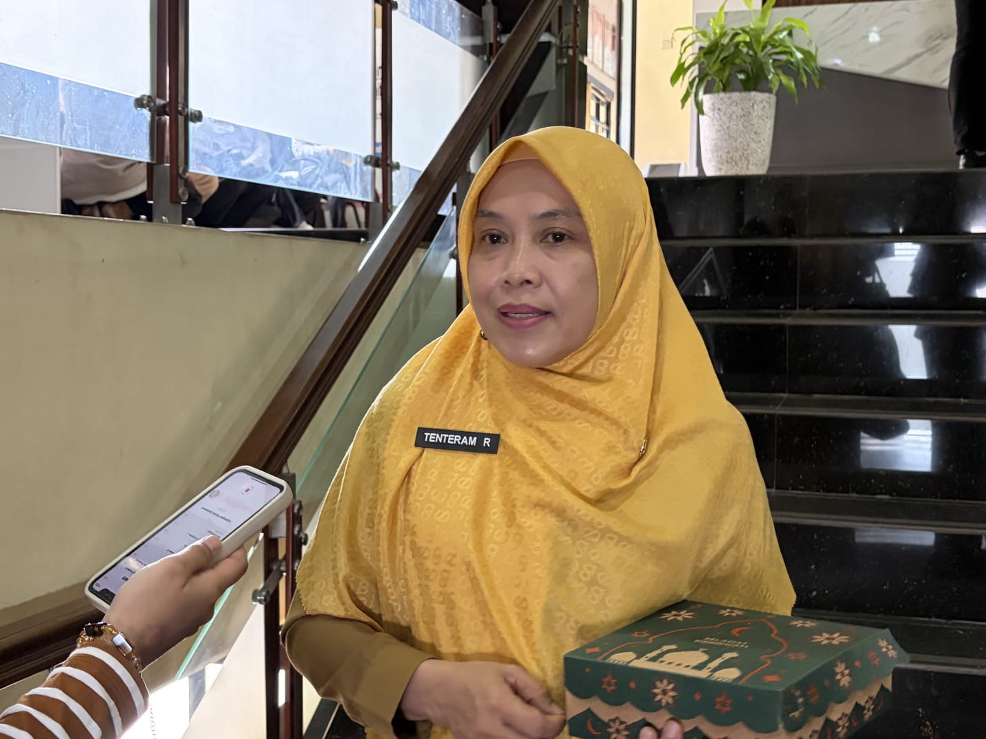 Kepala Dinas Pemberdayaan Masyarakat dan Kampung (DPMK) Berau, Tenteram Rahayu. (IZZA/BP)