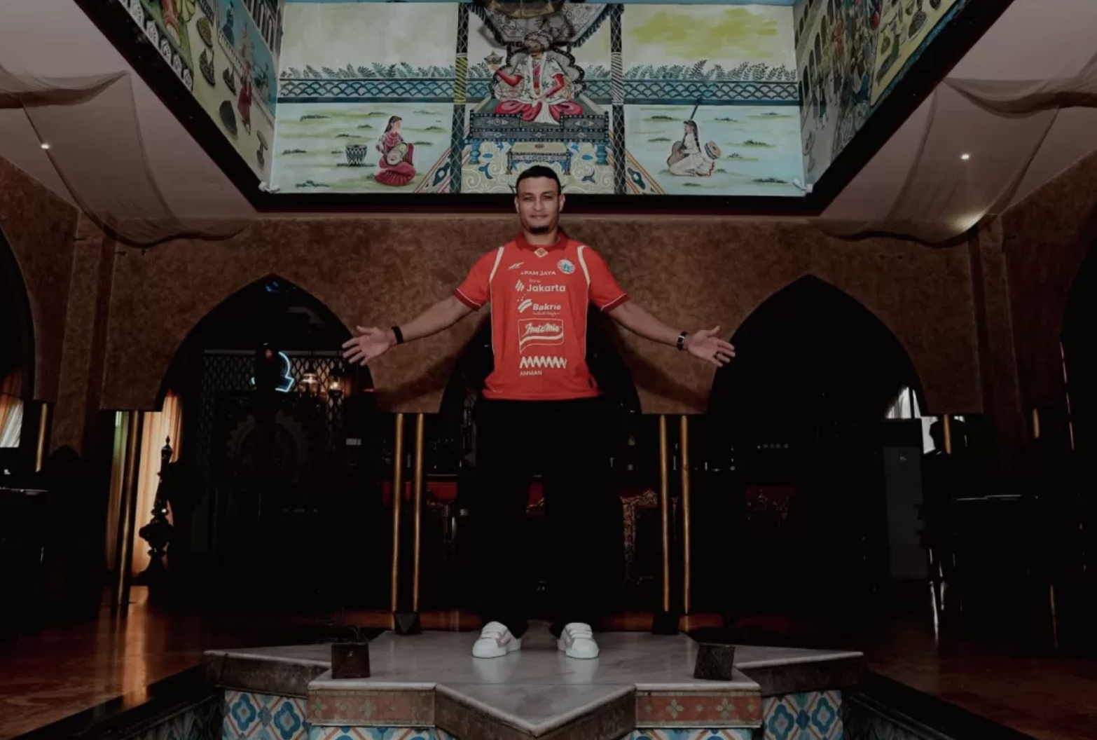 Alaeddine Ajaraie adalah bintang besar Liga India yang kini membela Persija Jakarta. (Dok. Persija)