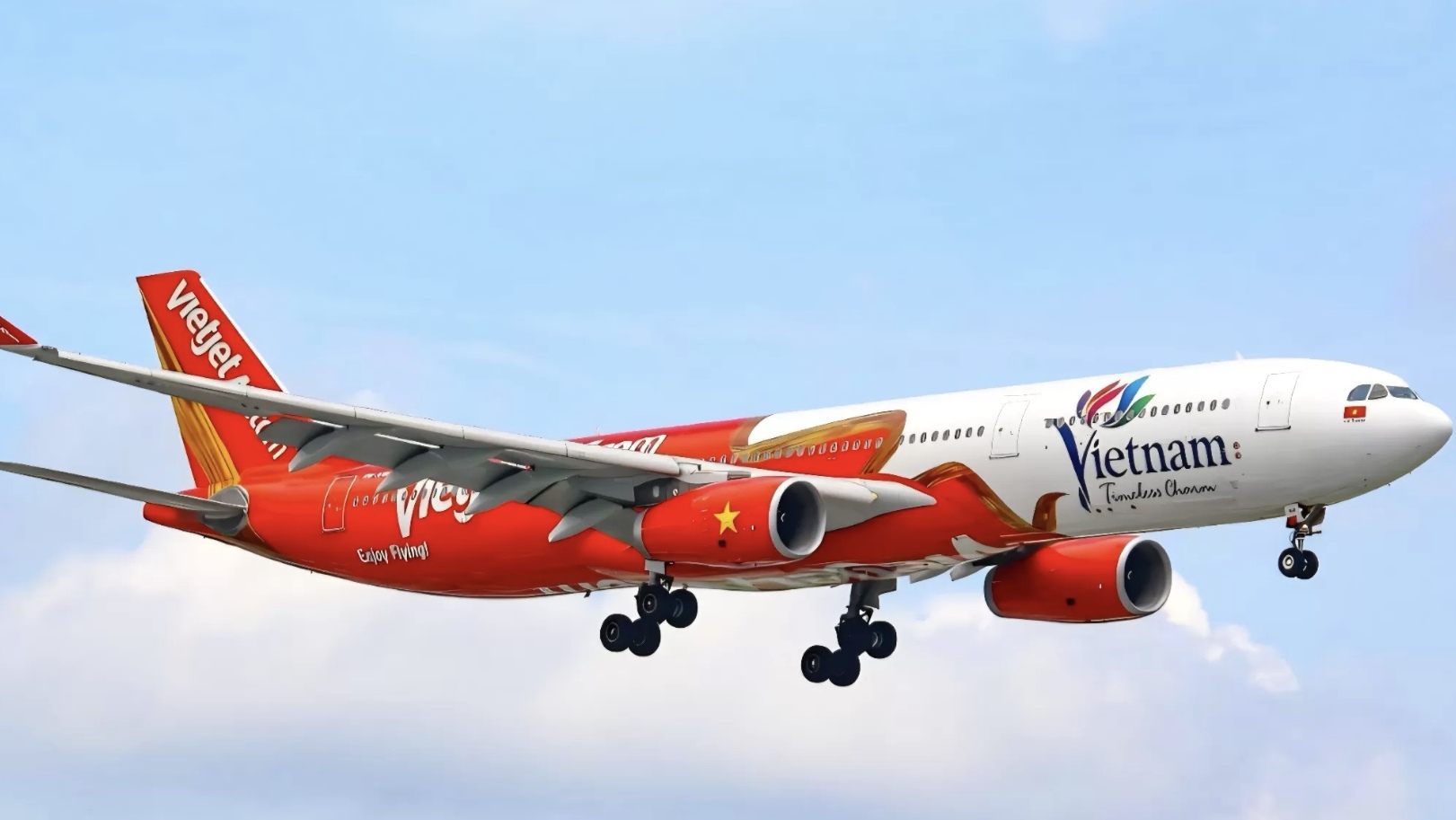 Ilustrasi maskapai Vietjet. (Ist)