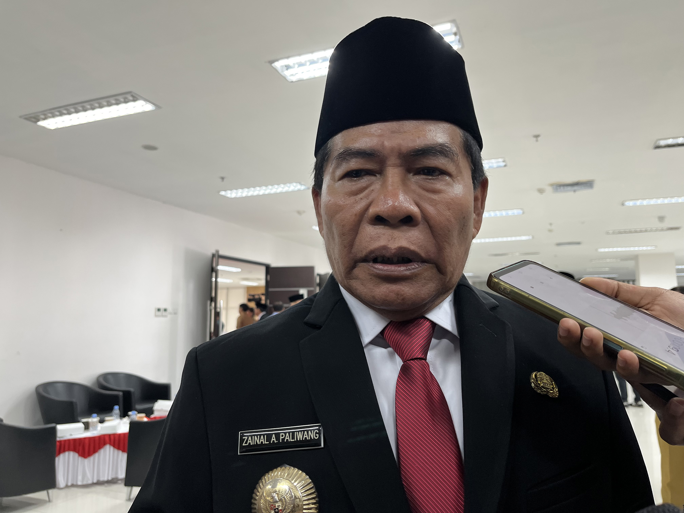 Gubernur Kaltara, Zainal A Paliwang. (HRK)