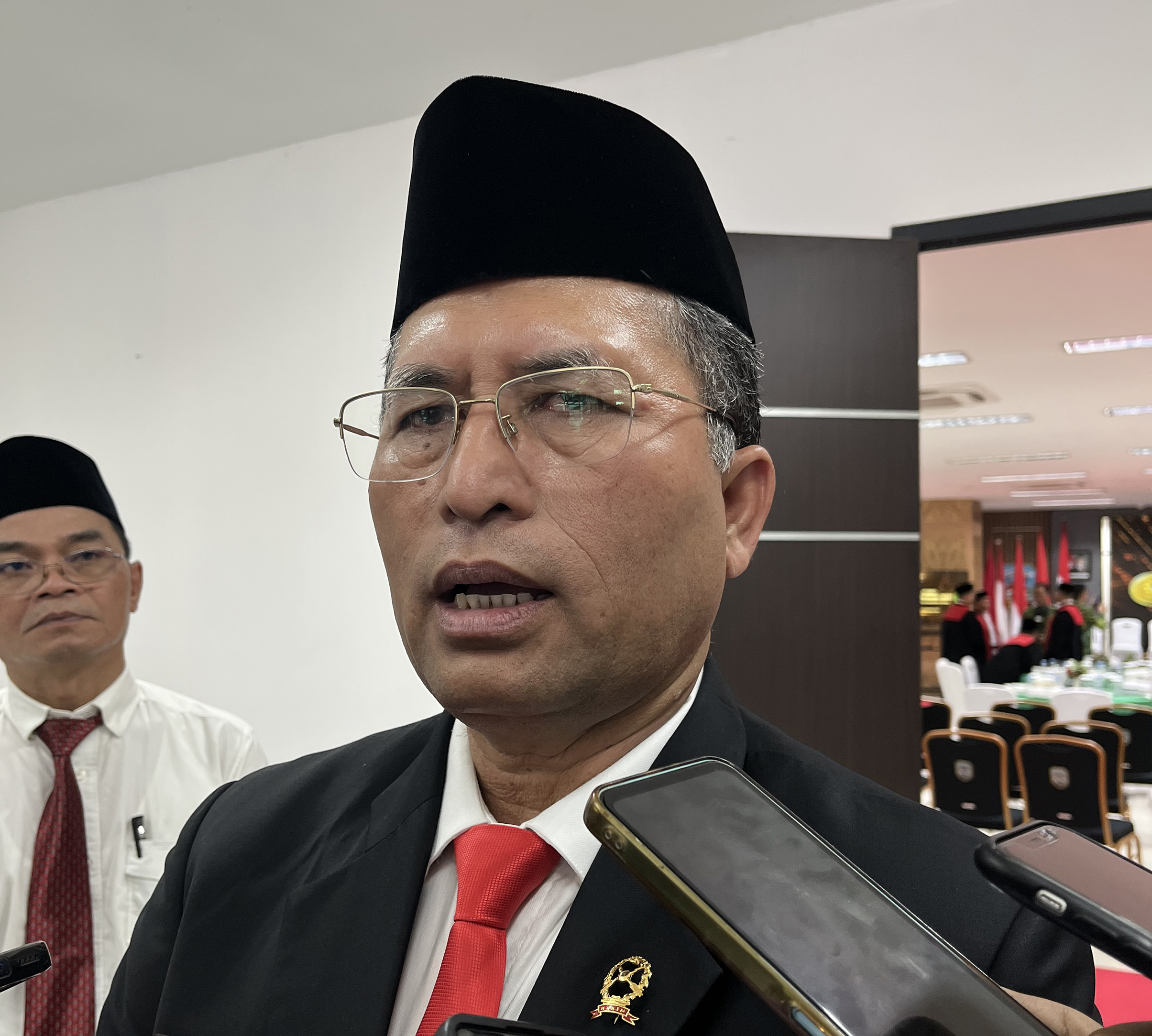 Kepala Pengadilan Tinggi (PT) Kalimantan Utara, M Nainggolan. (FAISAL/HRK)