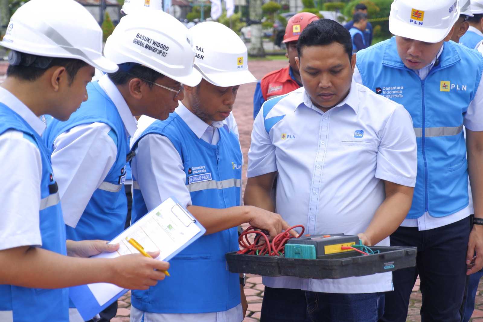 KOMITMEN: PT PLN (Persero) UID Kaltimra berkomitmen memperkuat budaya K3 melalui peringatan Bulan K3 Nasional 2026. (PLN UID KALTIMRA)