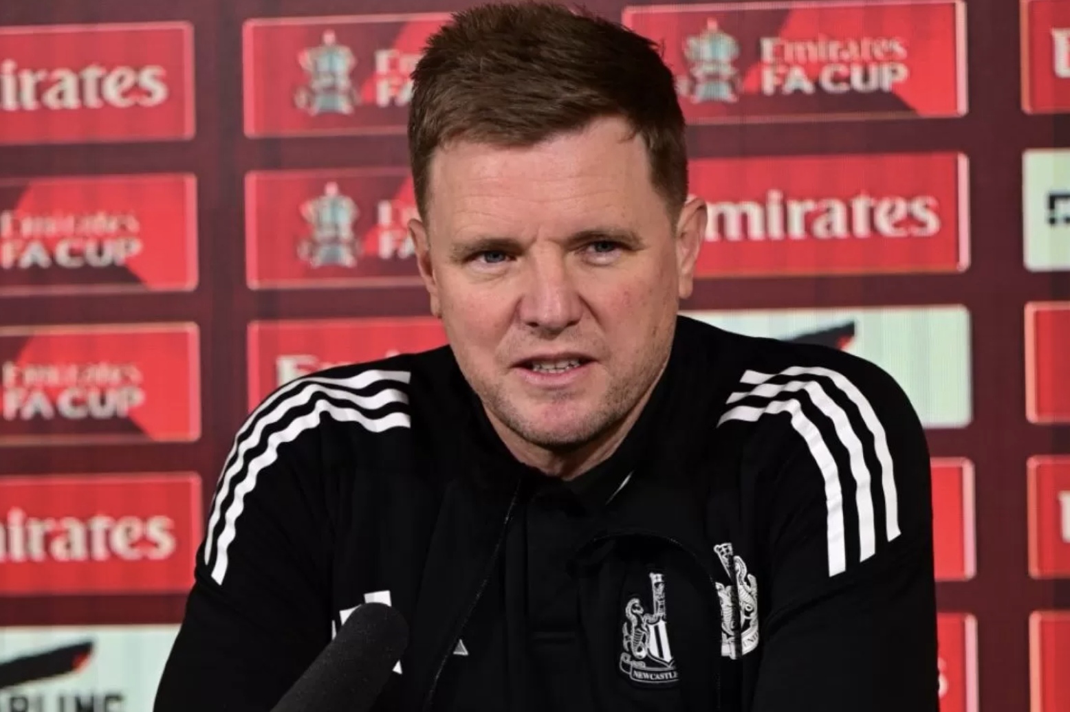 Eddie Howe tanggapi hasil daftar klub terkaya versi Deloitte. (@NUFC/X).