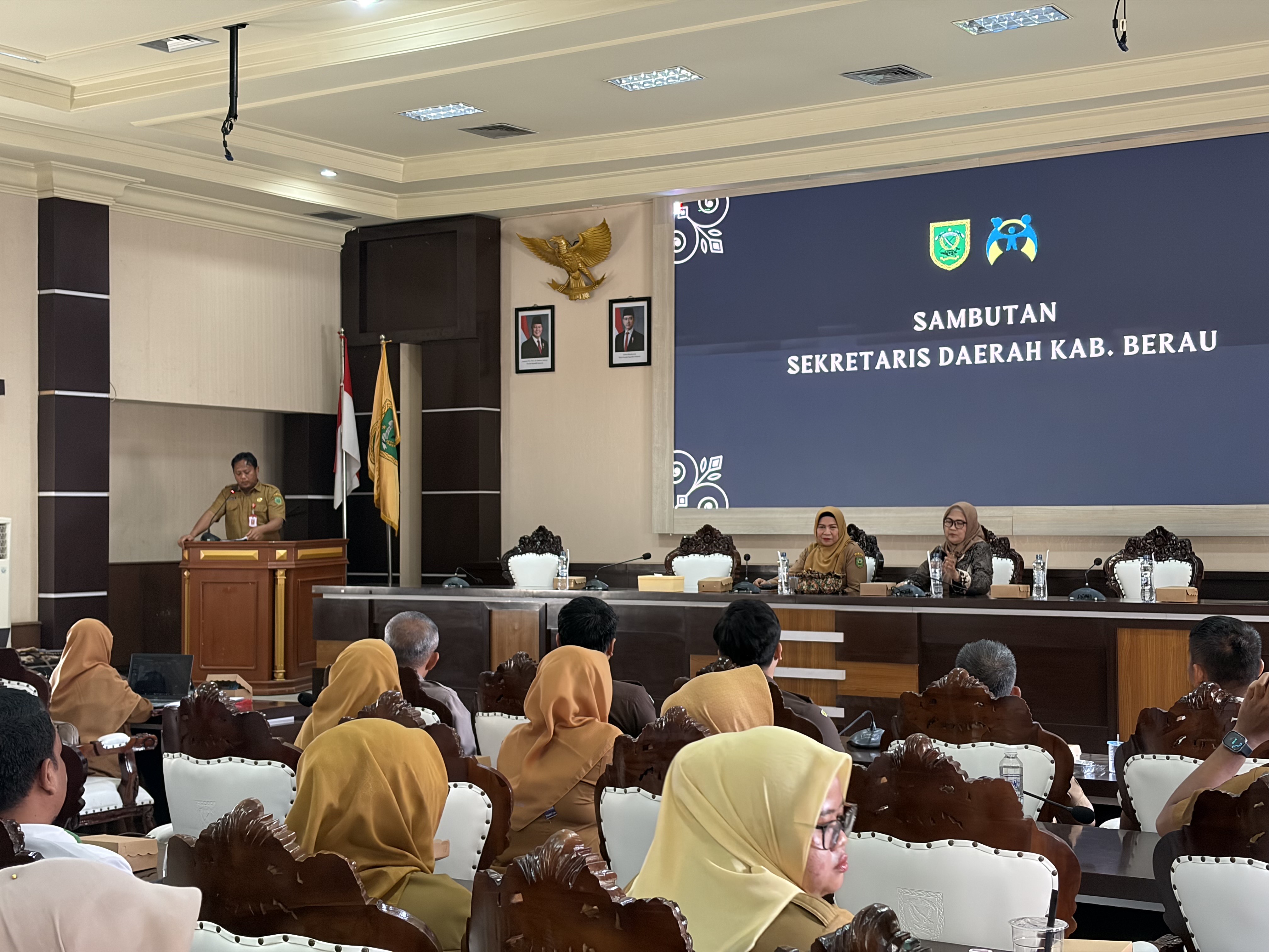 PERKUAT PUG: Pemkab Berau memperkuat pengarusutamaan gender melalui perencanaan dan penganggaran responsif gender untuk mewujudkan pembangunan berkeadilan. (IZZA/BP)
