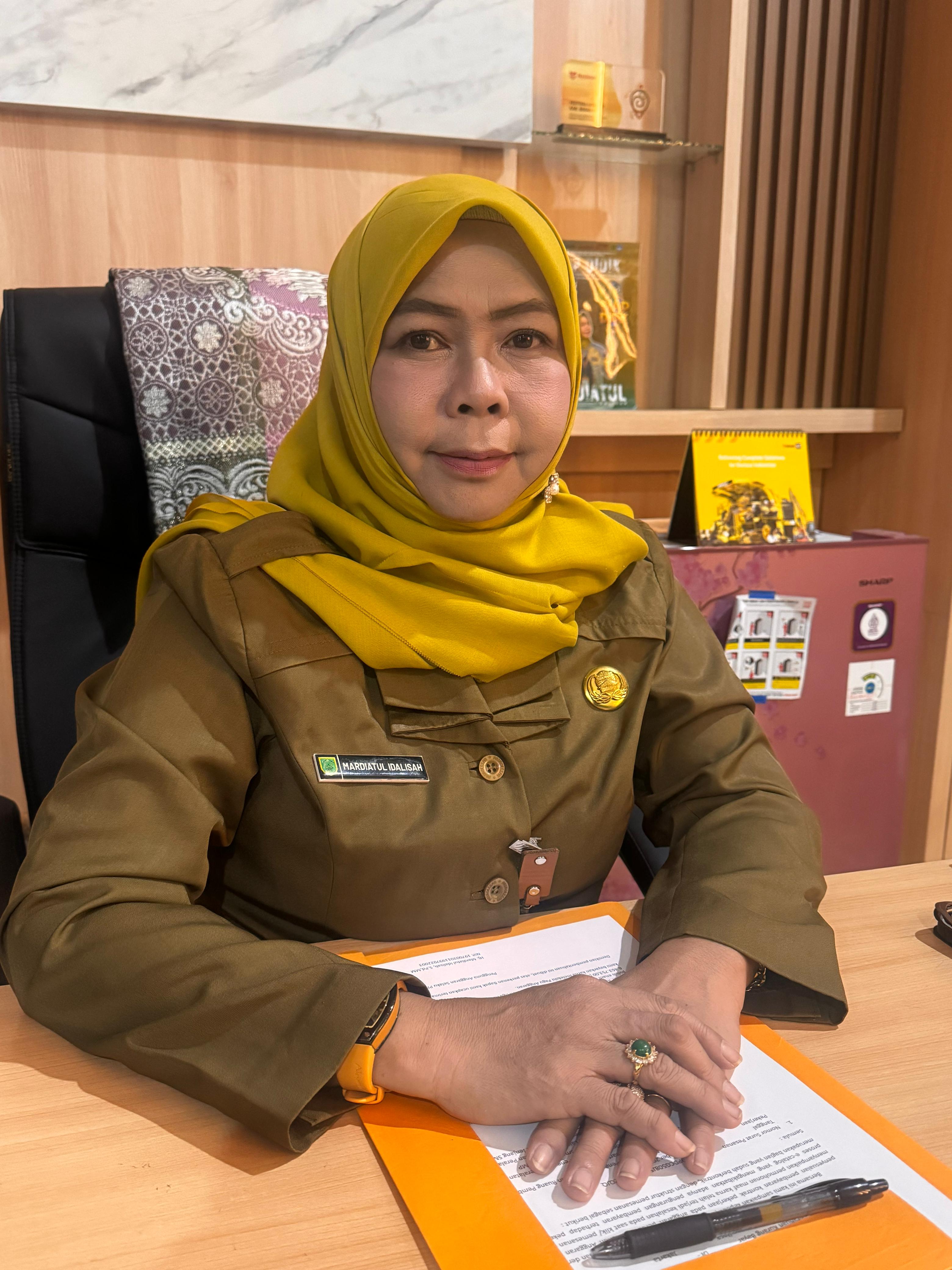 Kepala Dinas Pendidikan (Kadisdik) Berau, Mardiatul Idalisah. (BERAU POST)