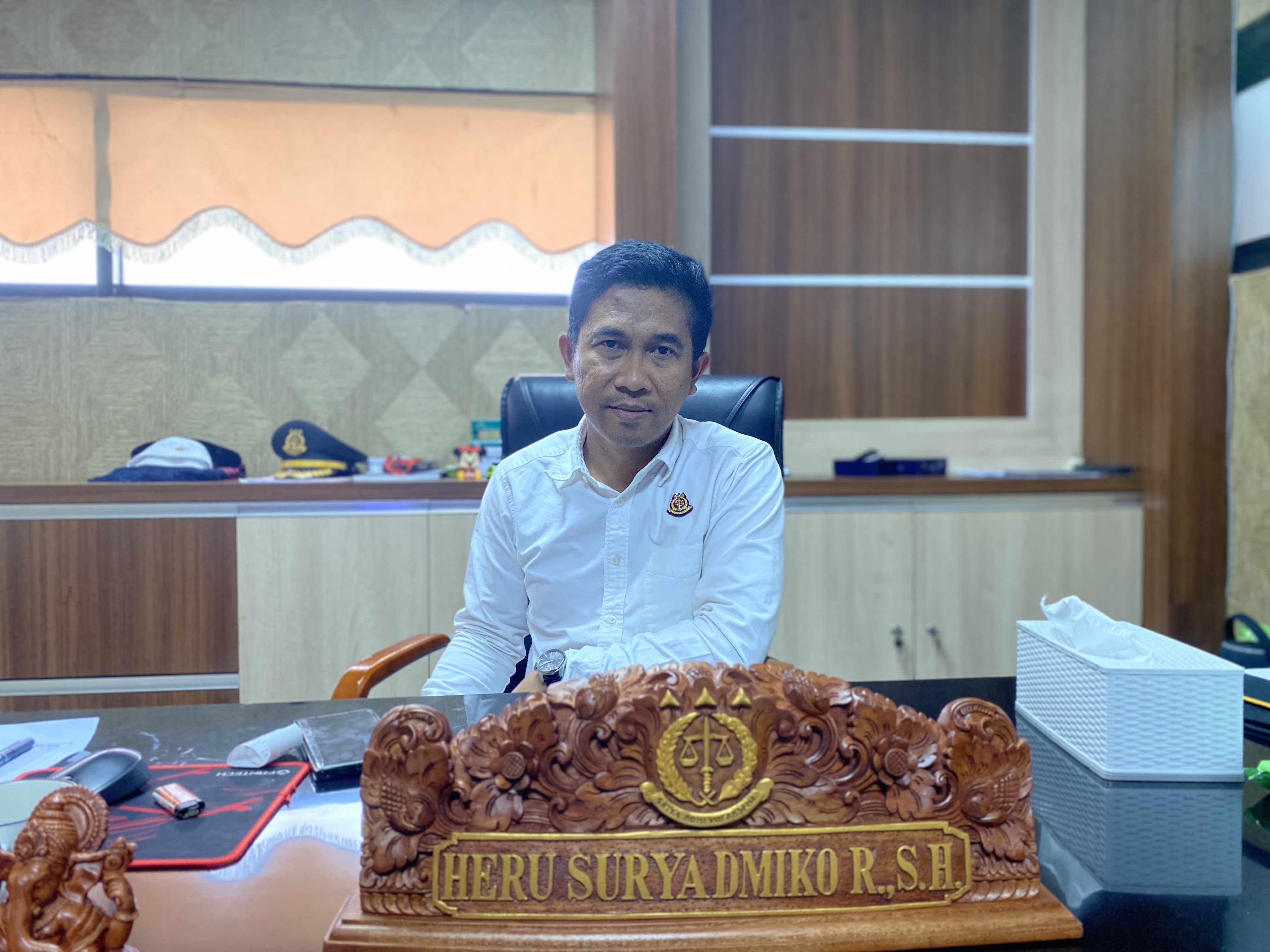 Kepala Seksi Datun Kejari Berau, Heru Suryadmiko. (SENO/BP)