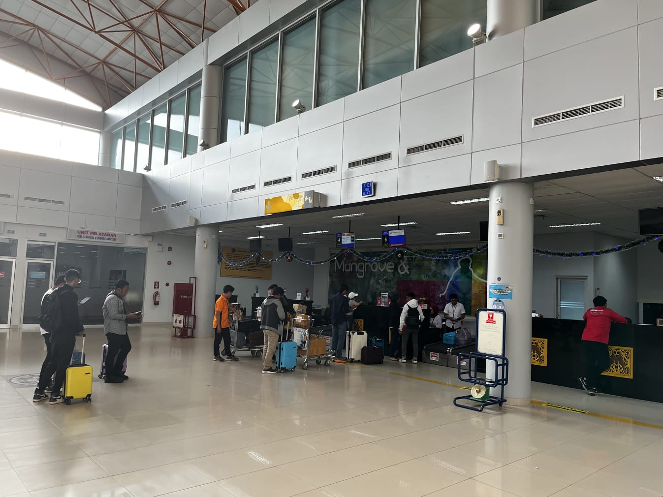 IMIGRASI: Hingga saat ini belum terdapat jadwal resmi penerbangan internasional dari dan menuju Bandara Juwata Tarakan. (HRK)