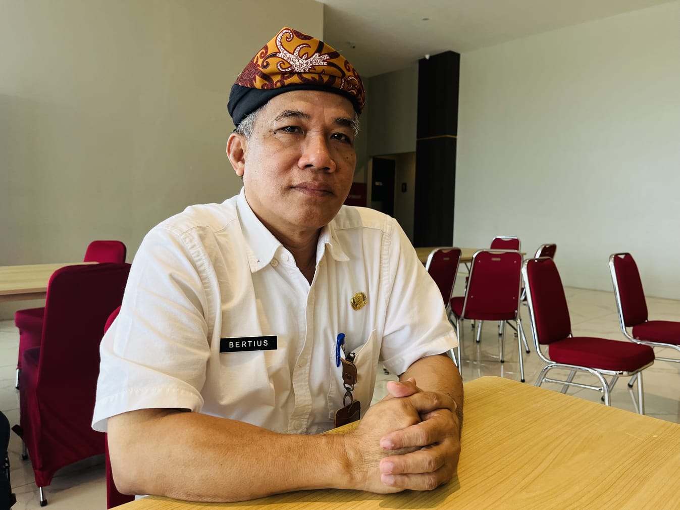 Kepala Bappeda Litbang Kaltara, Bertius. (HRK)