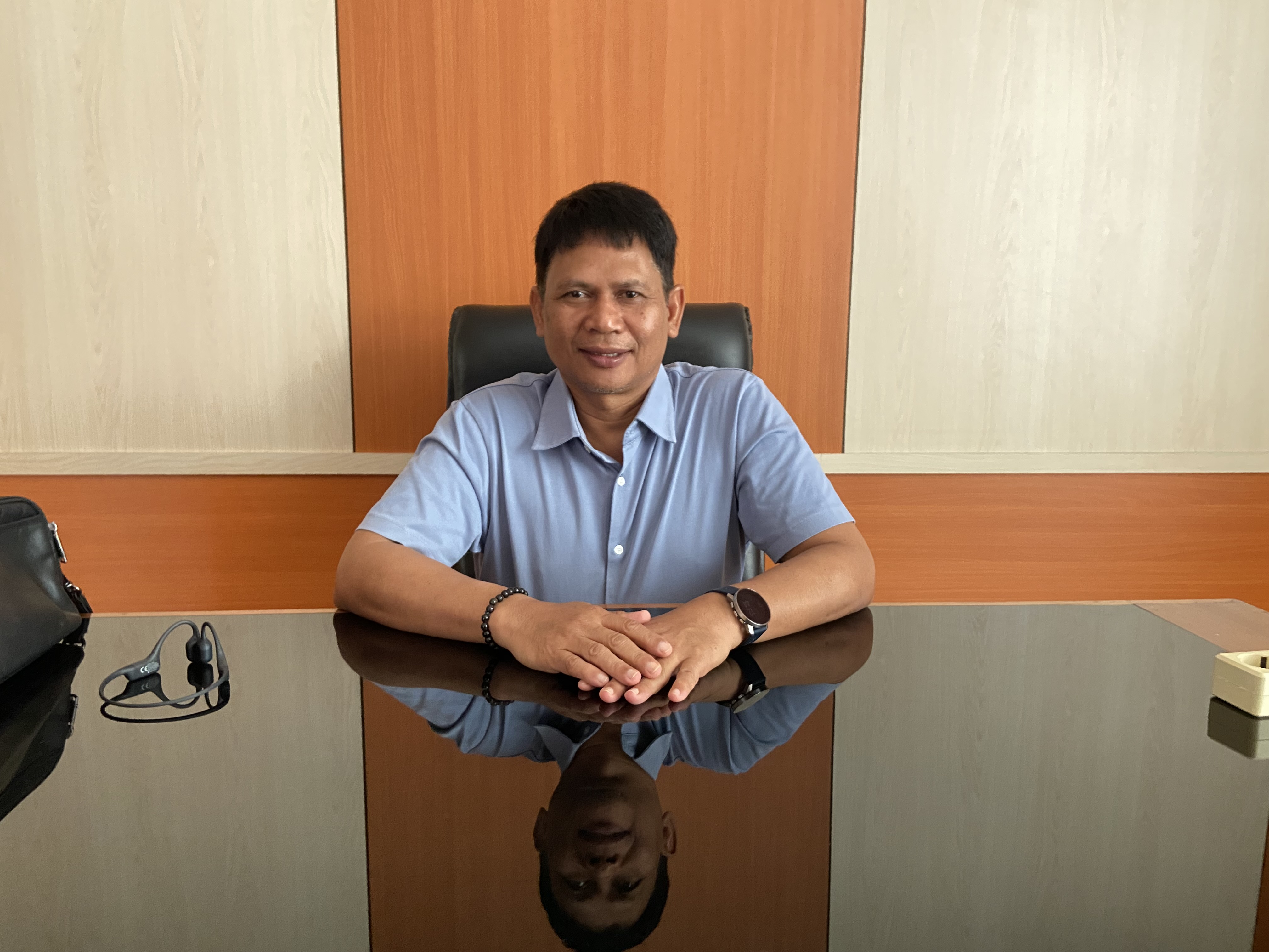 Ketua Dewan Pimpinan Cabang (DPC) Partai Gerindra Kabupaten Berau, Jakariya. (ARTA KUSUMA YUNANDA/BP)