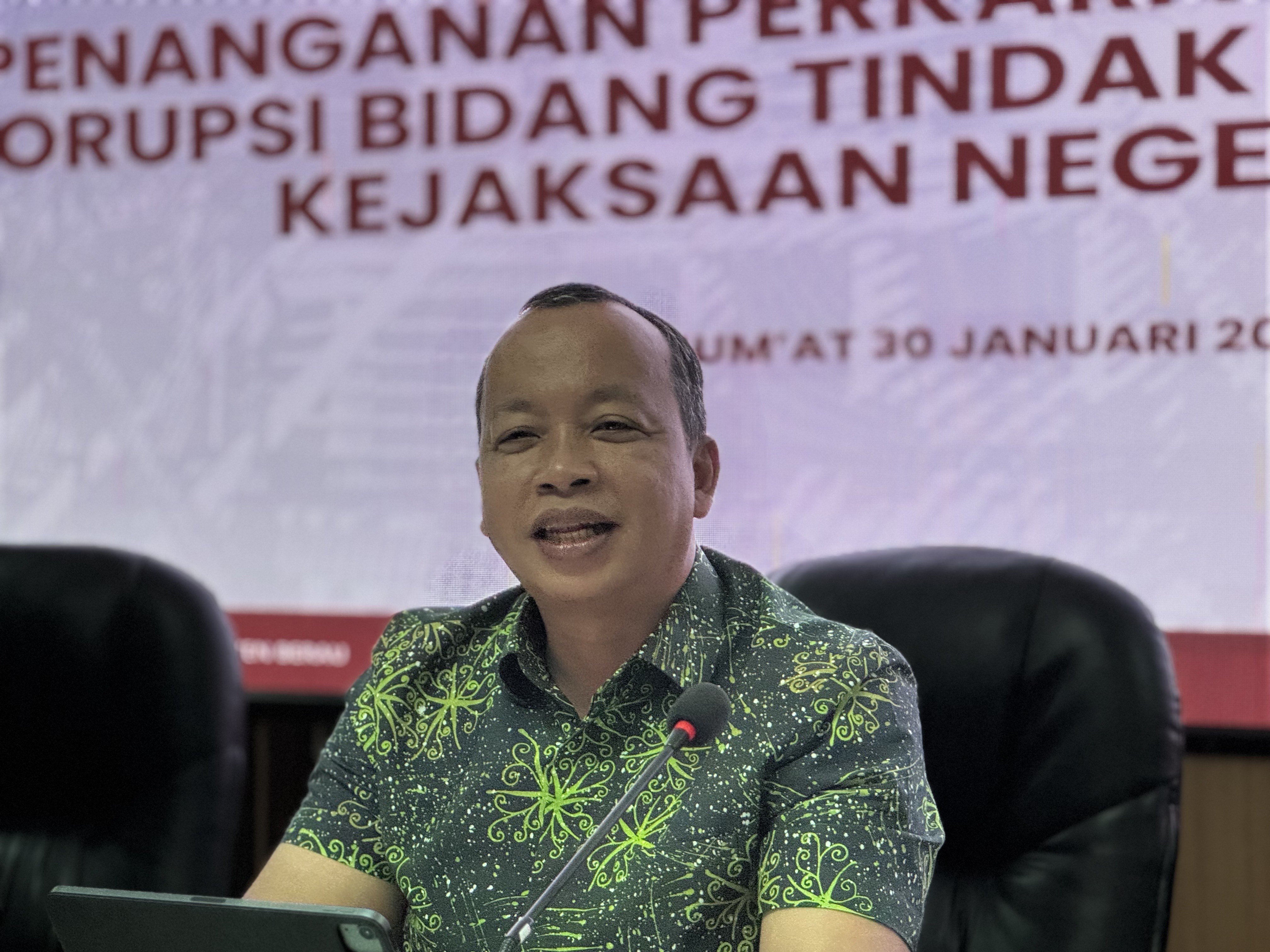 Kepala Kejaksaan Negeri Berau, Gusti Hamdani. (SENO/BP)