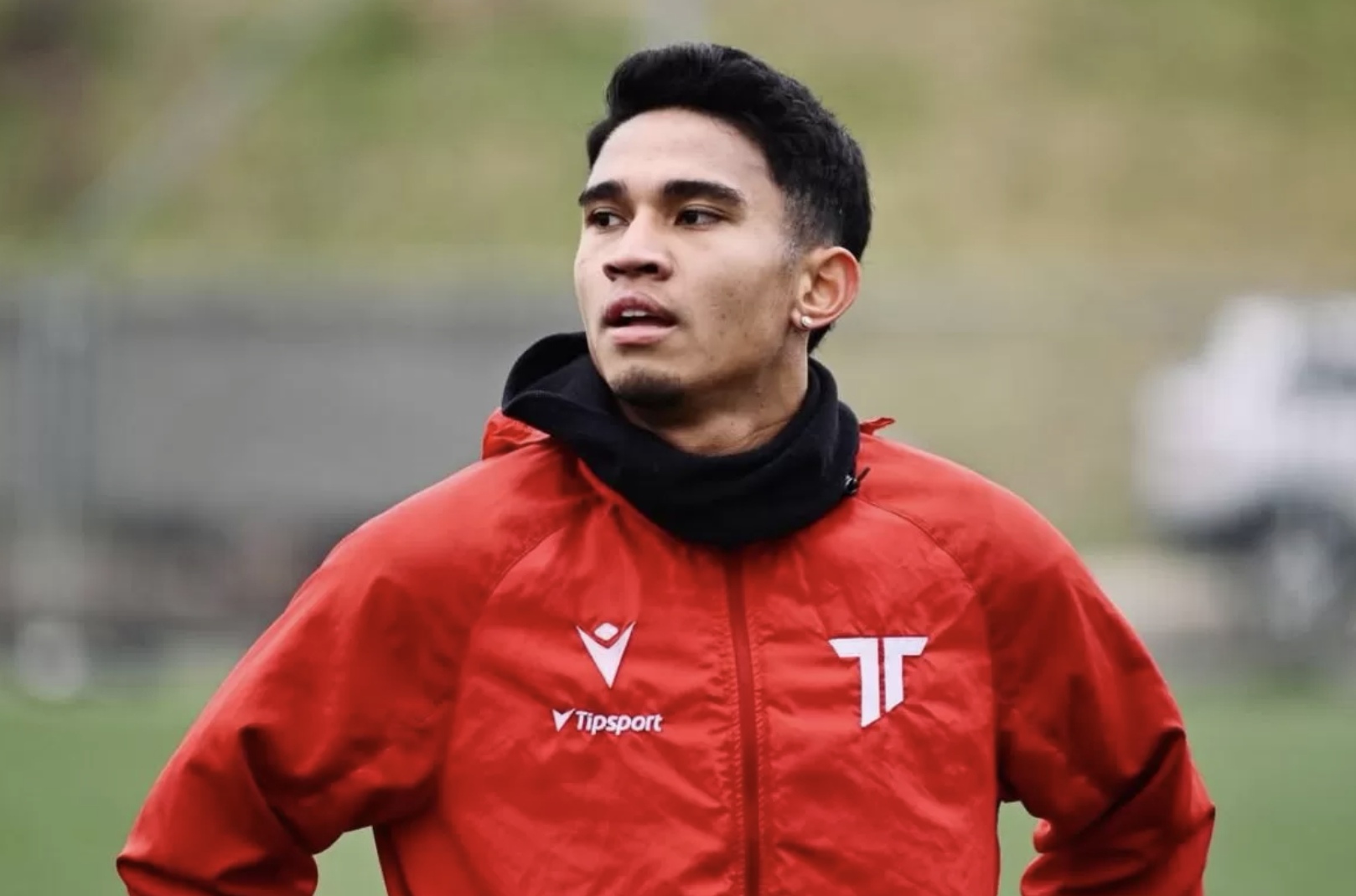 Marselino Ferdinan pulang ke Surabaya untuk jalani pemulihan. (AS Trencin)