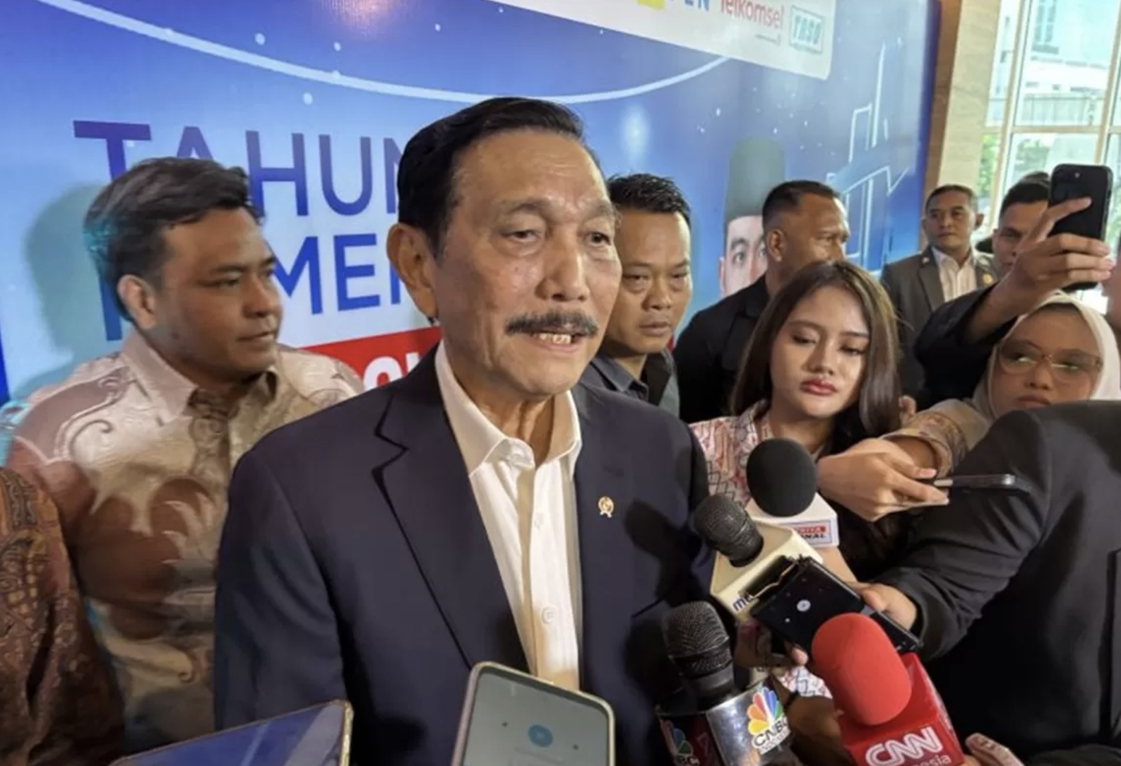 Ketua Dewan Ekonomi Nasional (DEN) Luhut Binsar Pandjaitan. (ANTARA)
