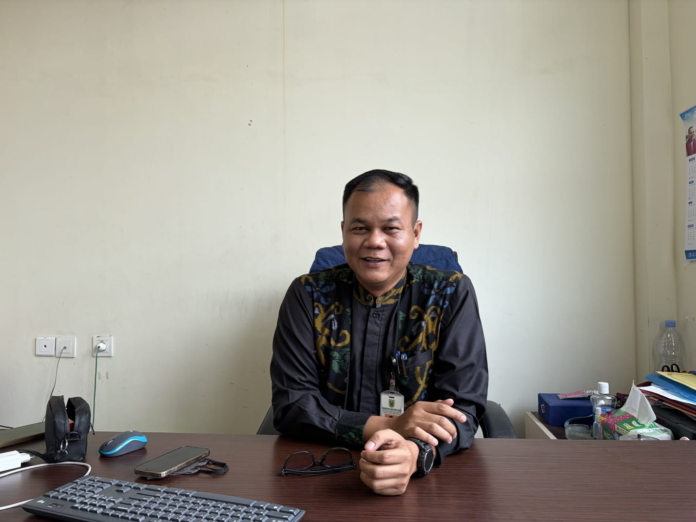 Kepala Bidang Koperasi dan UMKM, Hidayat Sorang. (IZZA/BP)