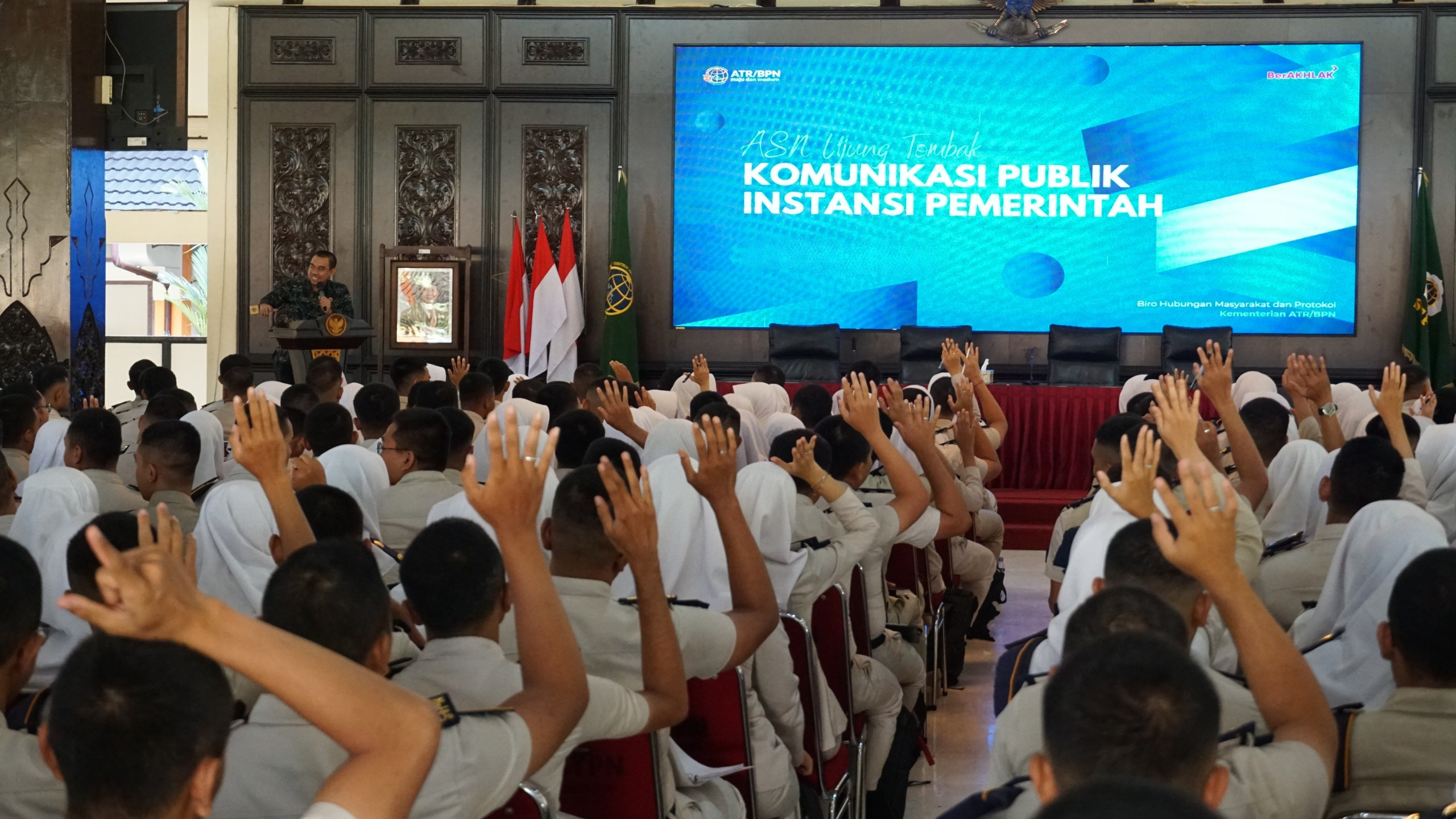 PEMUTAKHIRAN: Kementerian ATR/BPN berencana akan melakukan pemutakhiran data digital untuk sertifikat tanah yang lama. (ATR/BPN)