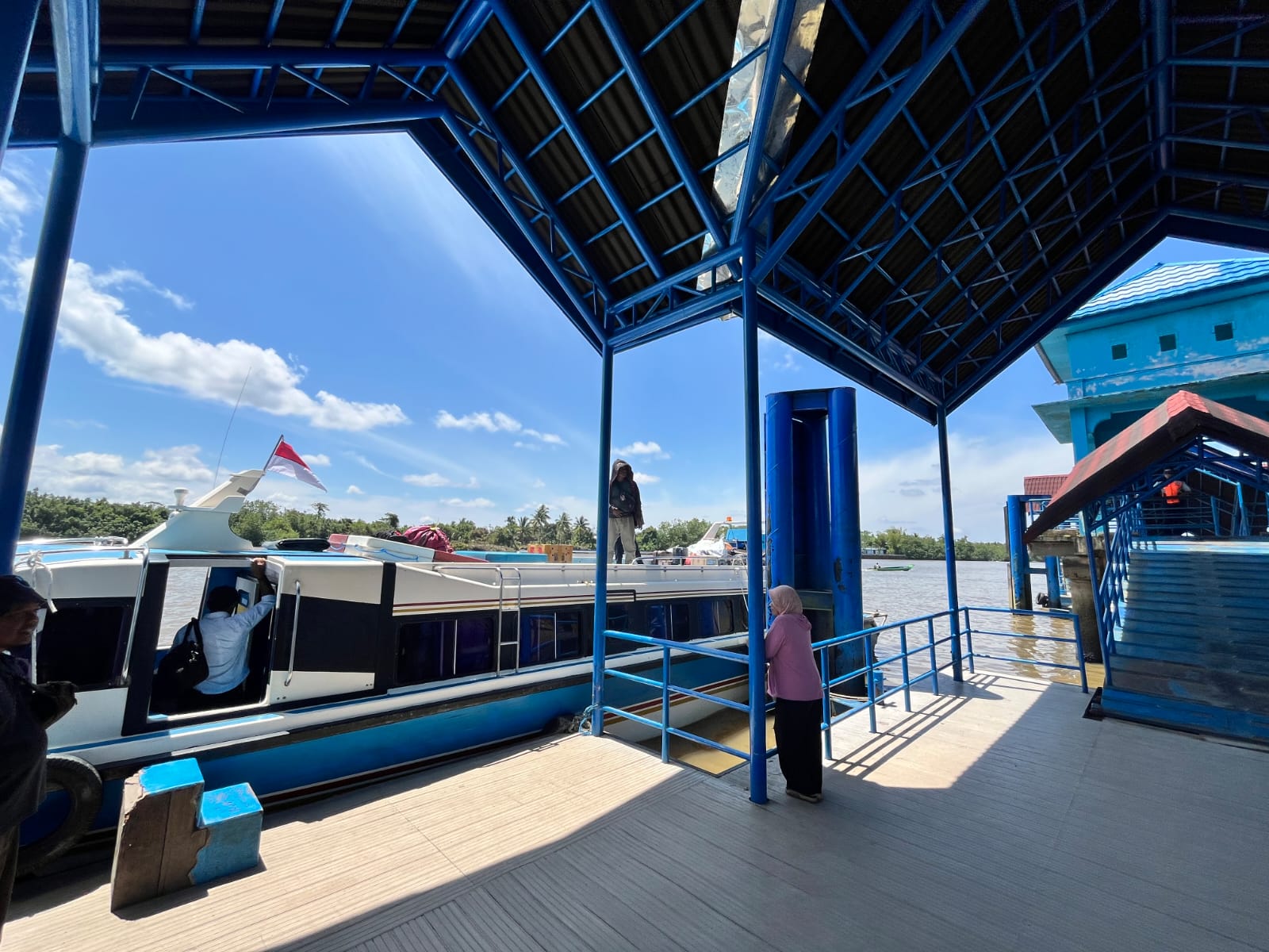 MODA TRANSPORTASI: Data Dishub Kaltara jumlah penumpang speedboat pada Desember 2025 tercatat sebanyak 99.368 orang. (FAISAL/HRK)