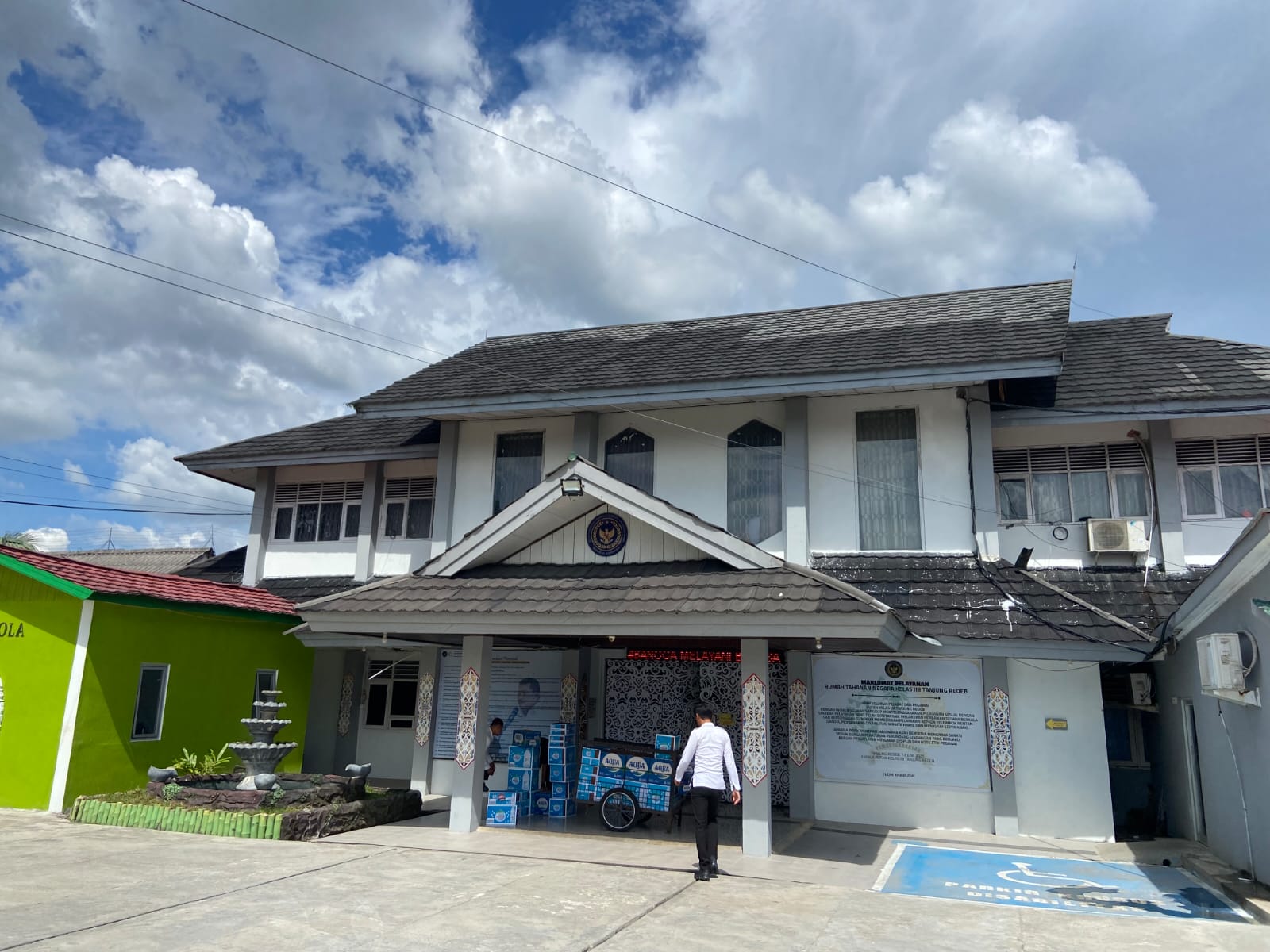 TERUS WASPADA: Rutan Tanjung Redeb terus mewaspadai masuknya barang terlarang yang diselundupkan dari keluarga WBP. (ARTA KUSUMA YUNANDA/BP)