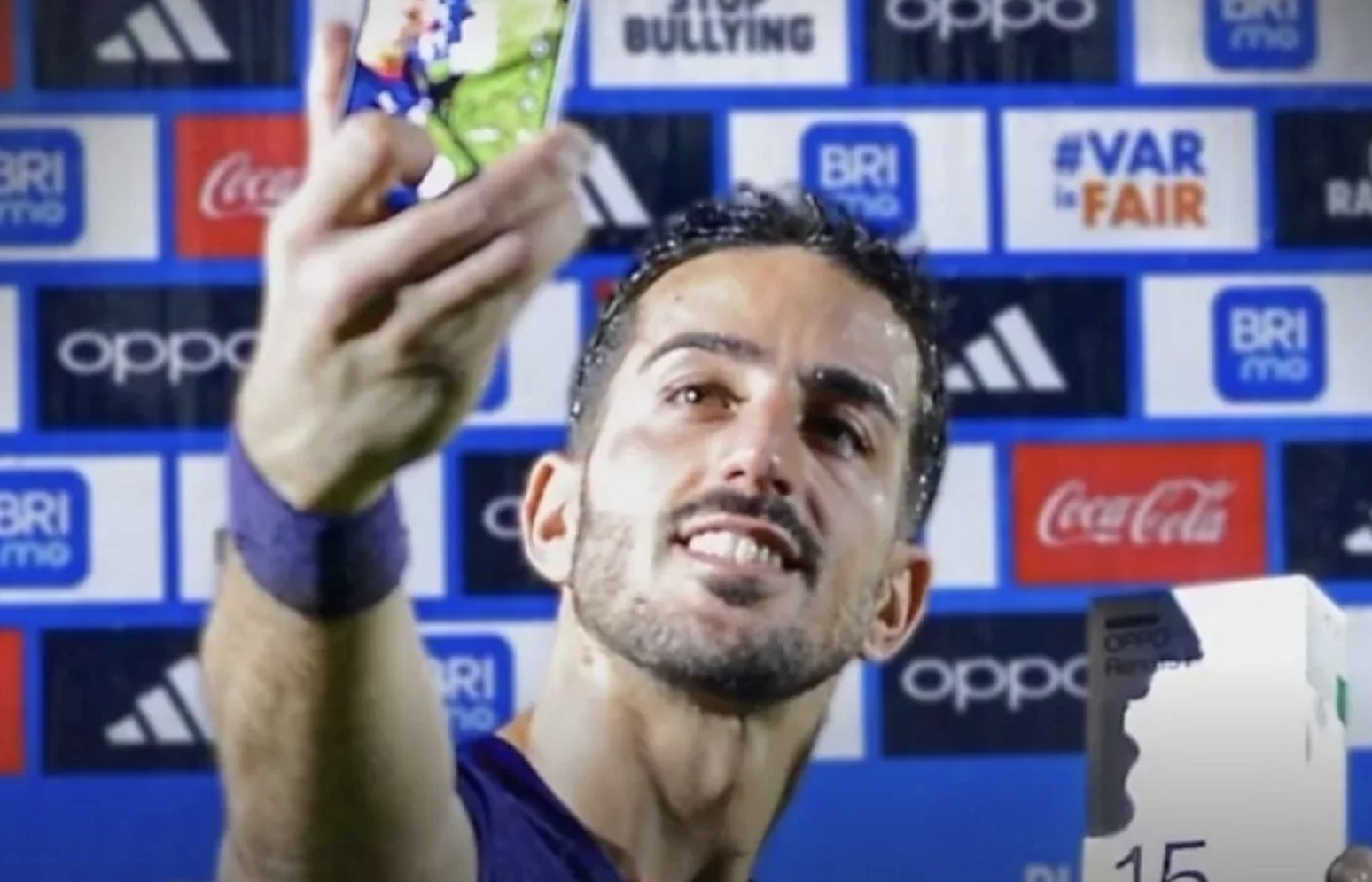 Ernesto Gomez tampil cemerlang dan berhak atas Player of the Match pada pertandingan Persik vs Dewa United. (Istimewa)
