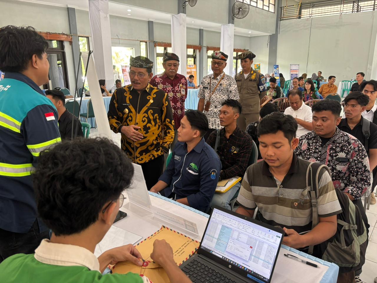 KETENAGAKERJAAN: Tingkat cakupan kepesertaan BPJS Ketenagakerjaan baru mencapai 41,30 persen dari total penduduk bekerja di wilayah Kalimantan. (SEPTIAN ASMADI/HRK)