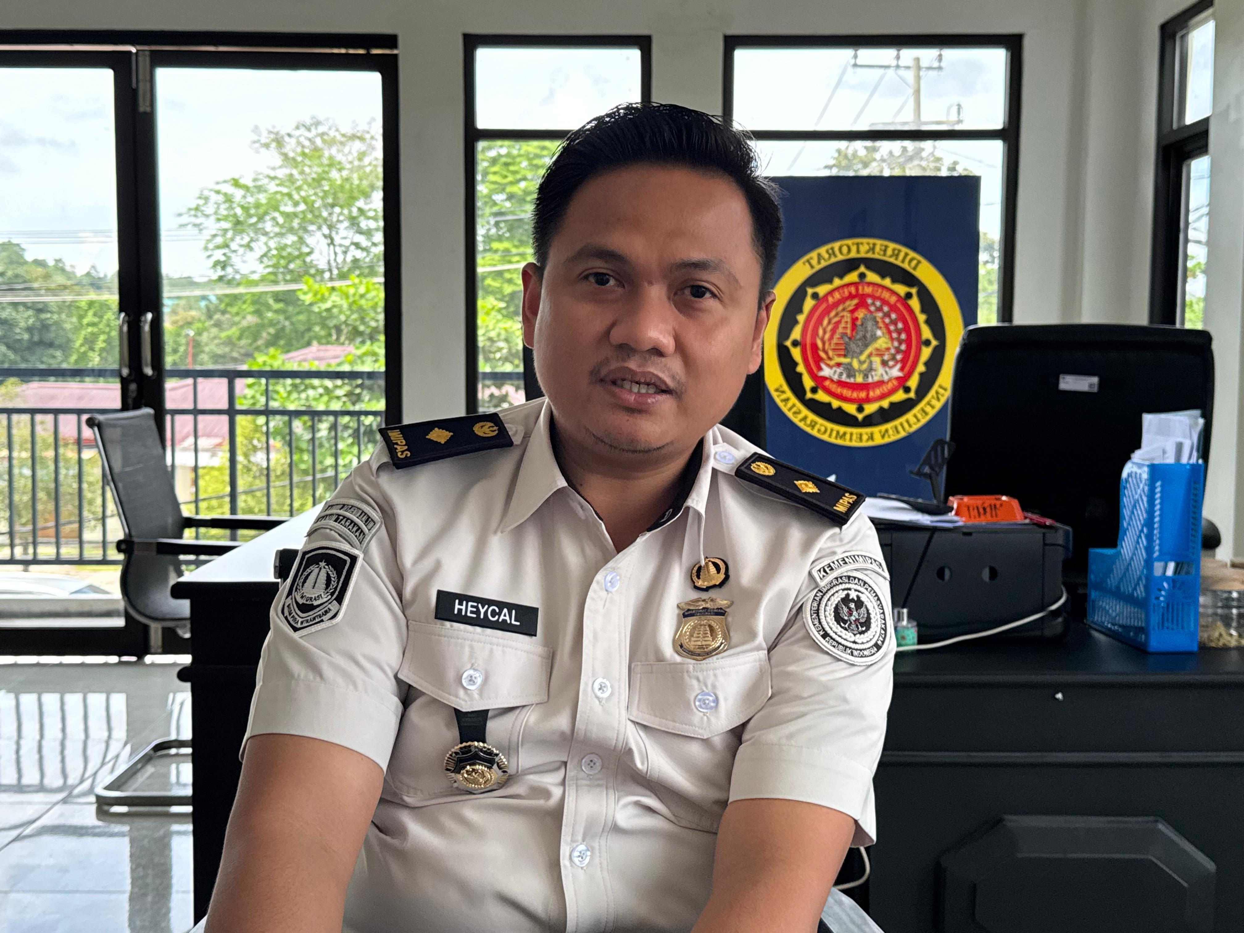 Kepala Seksi Teknologi Informasi dan Komunikasi, Kantor Imigrasi Kelas II TPI Tarakan, Heycal Syams Kharadine. (SEPTIAN ASMADI/HRK)