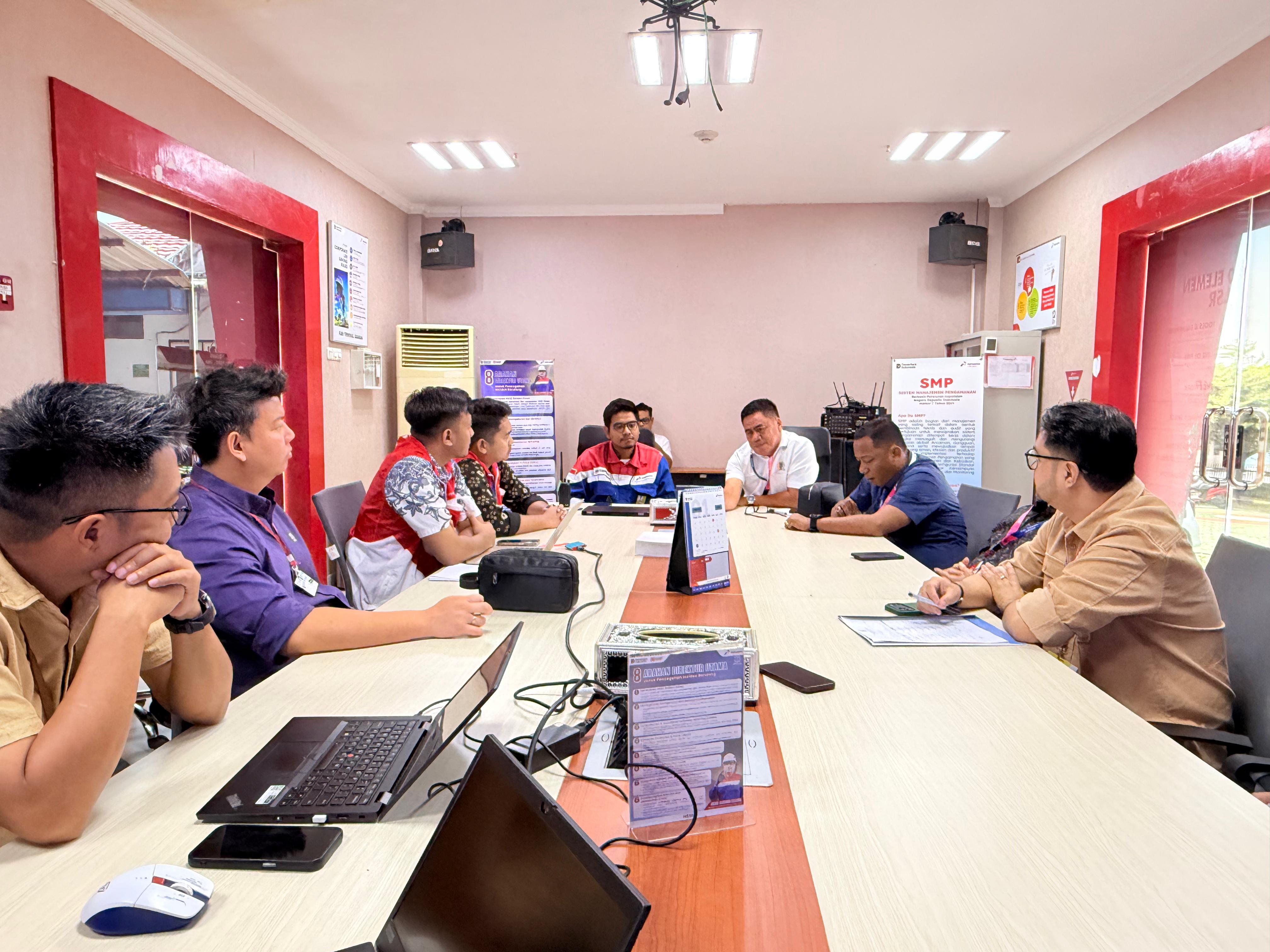 STOK BBM: DPRD Kaltara dan Fuel Terminal Tarakan memastikan pasokan BBM aman selama Ramadan dan Idulfitri 2026. (SEPTIAN ASMADI/HRK)