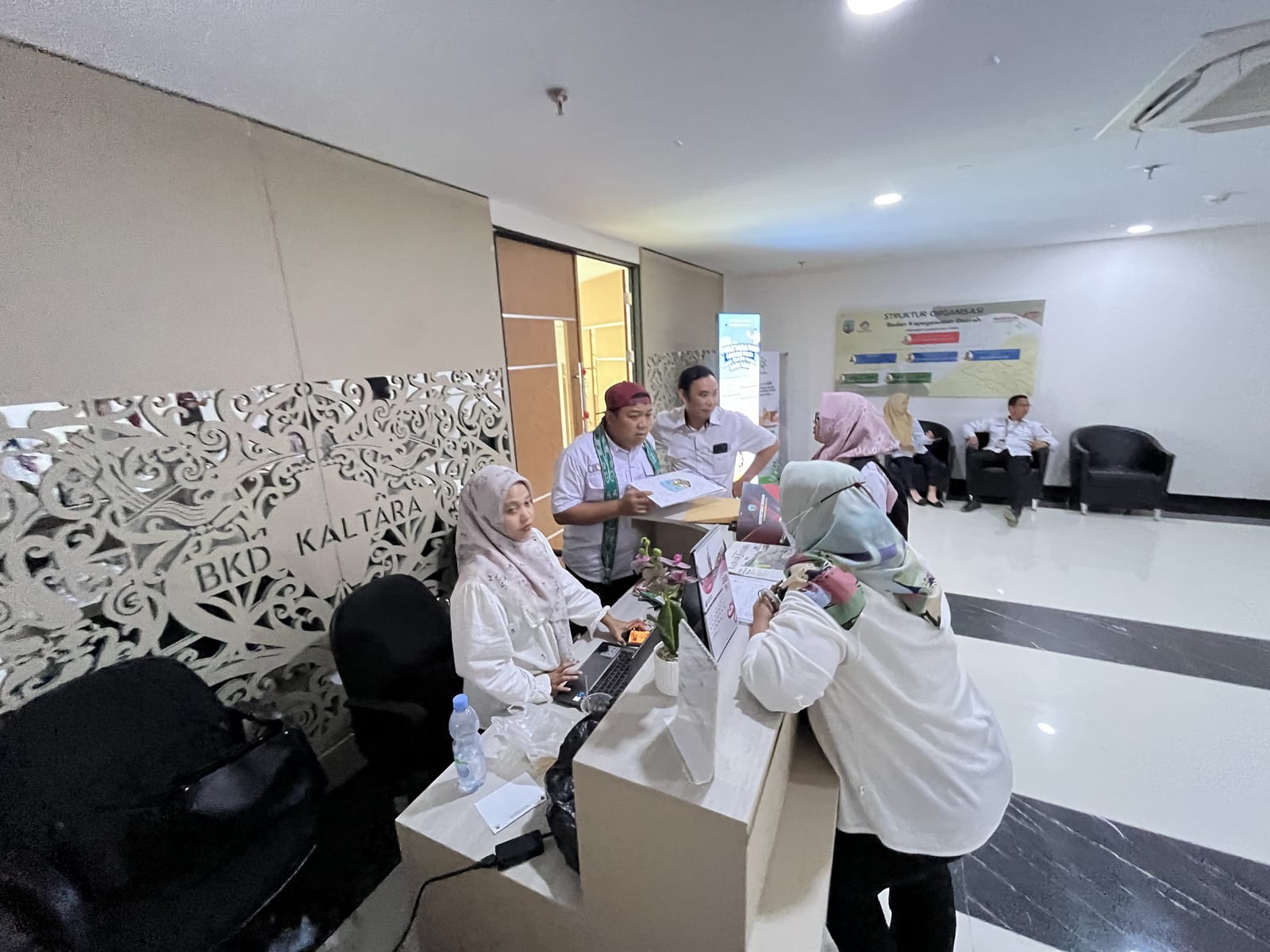 PENERAPAN WFA: Pemprov Kaltara menerapkan sistem kerja WFA bagi ASN setiap Jumat. (HRK)