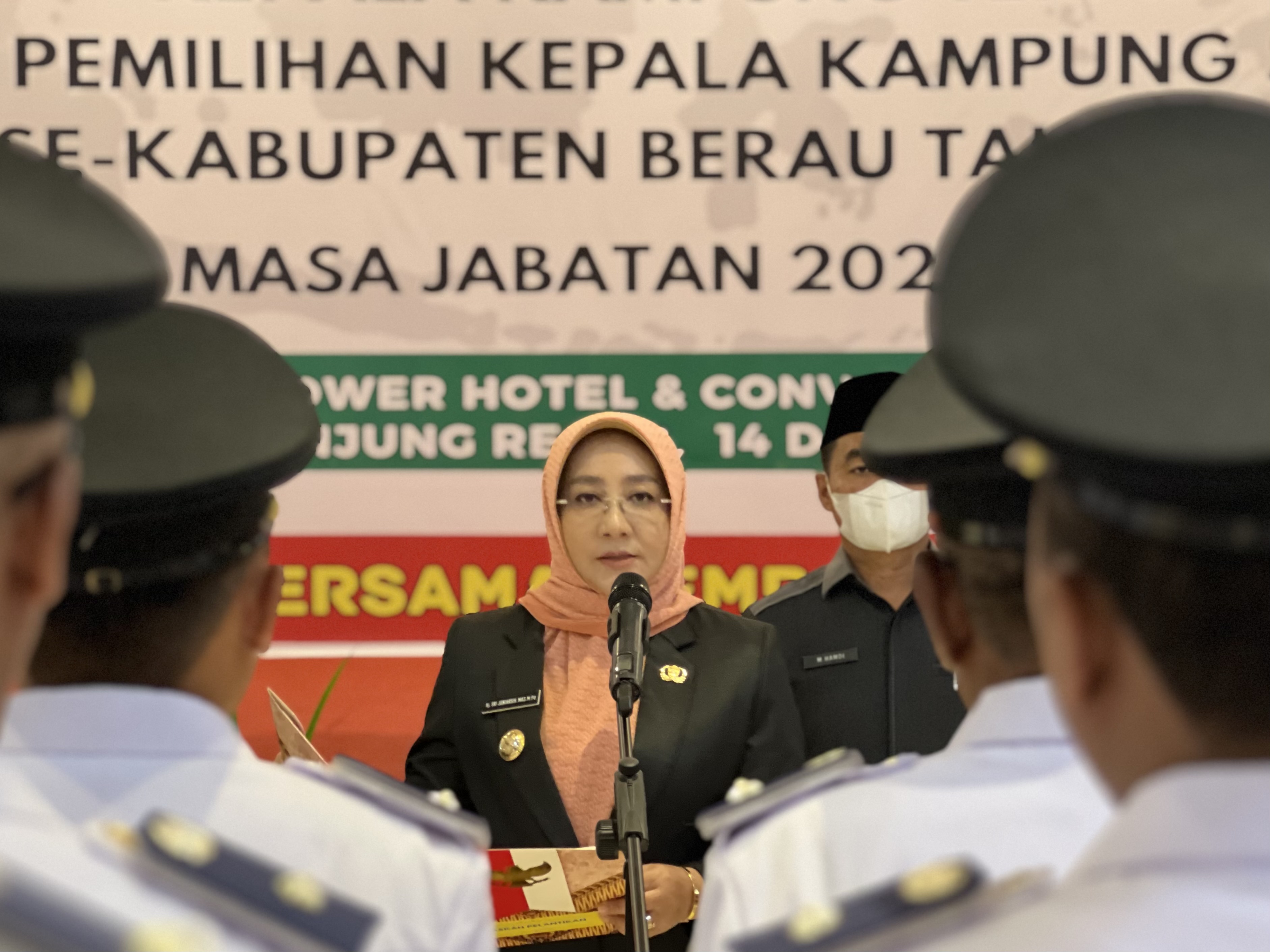 Bupati Berau, Sri Juniarsih. (SENO/BP)