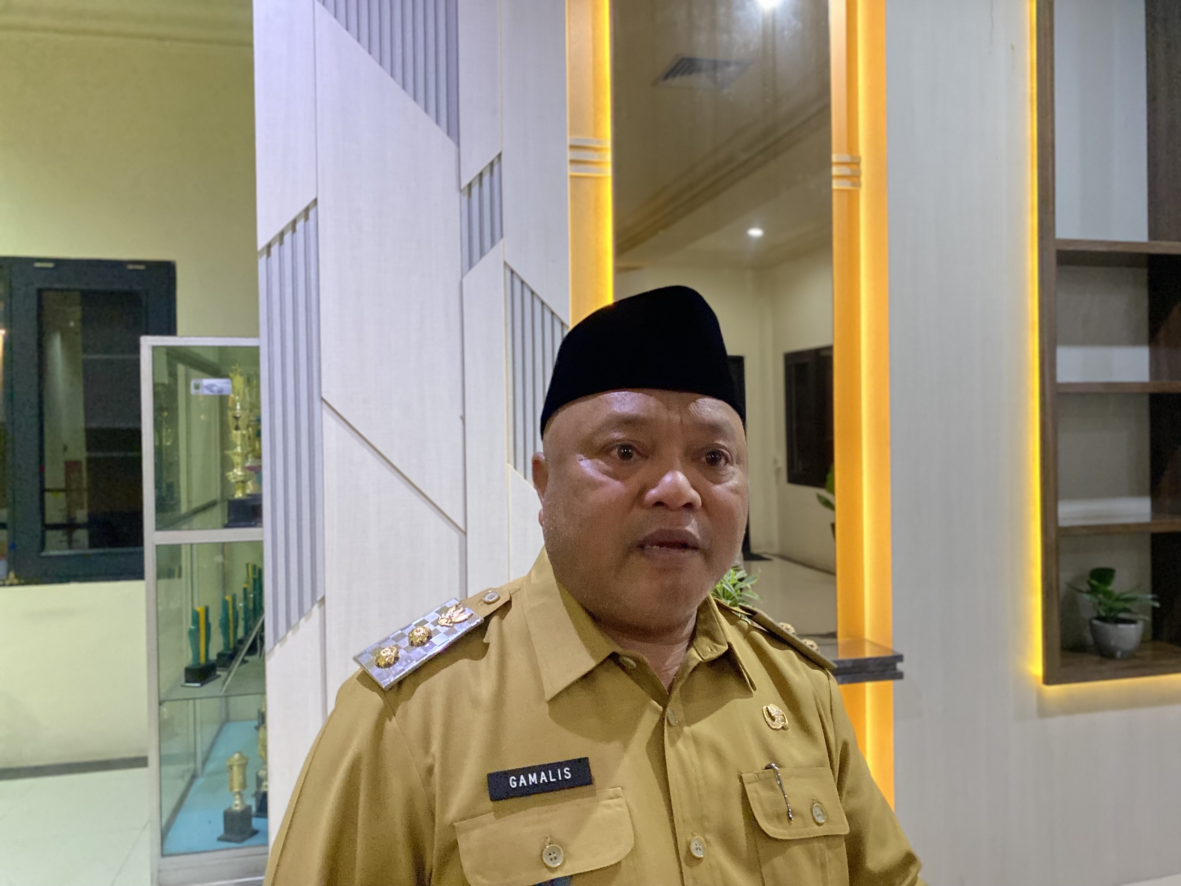 Wakil Bupati Berau, Gamalis. (SENO/BP)