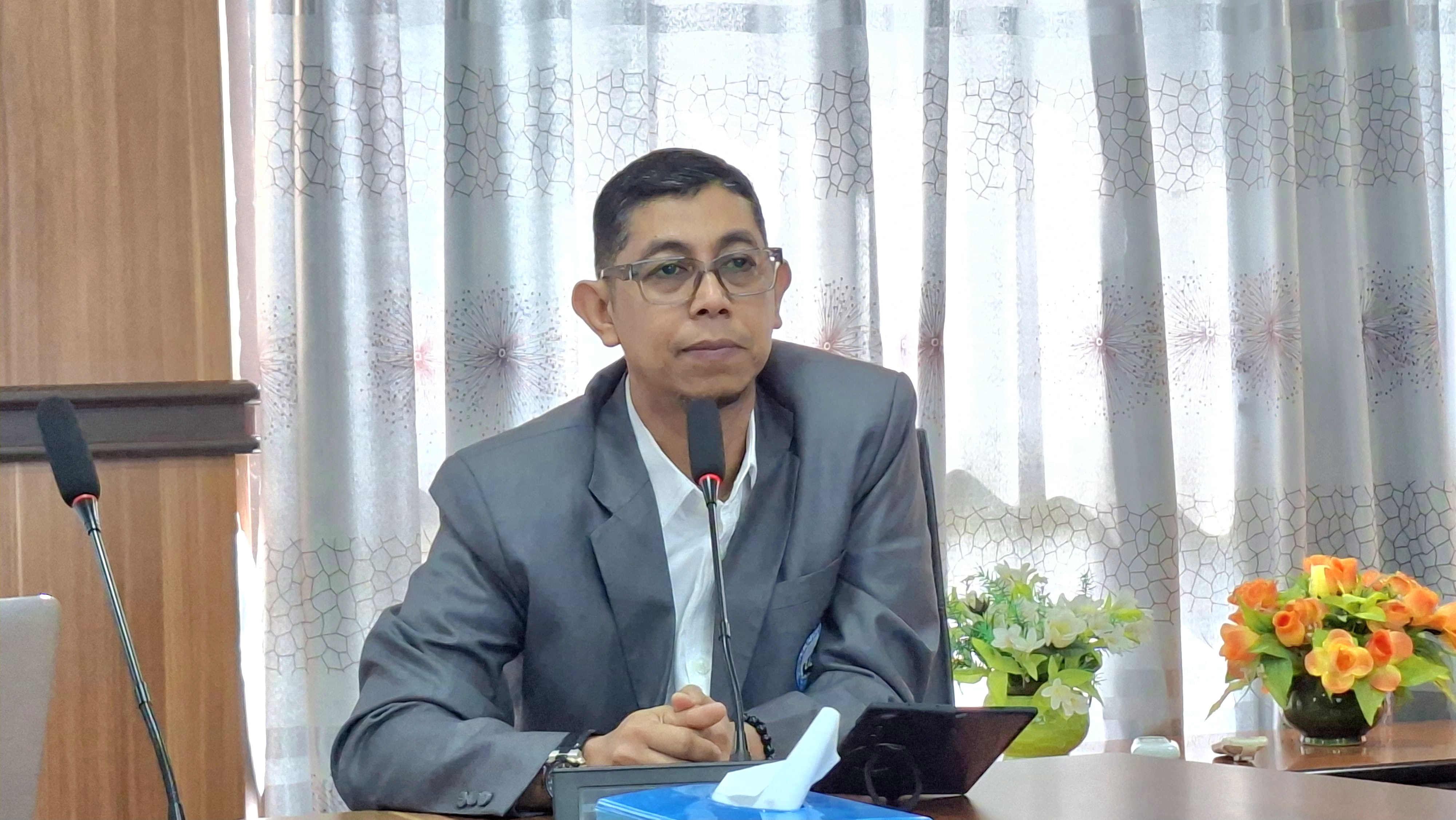 Rektor Universitas Borneo Tarakan (UBT) Prof Yahya Ahmad Zein. (SEPTIAN ASMADI/HRK)
