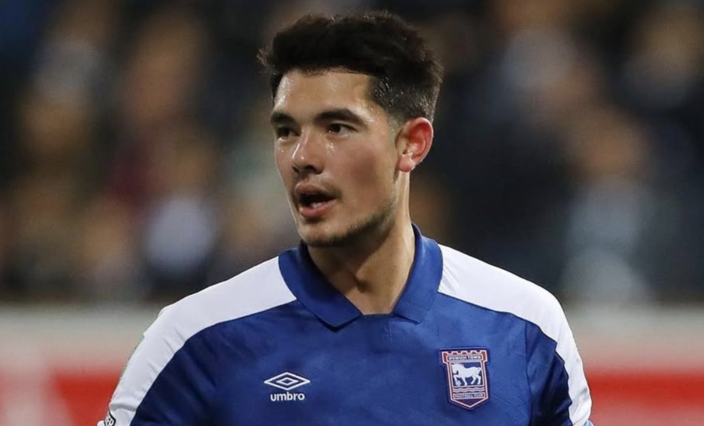 Elkan Baggott tampil di laga FA Cup antara Ipswich Town vs Blackpool. (Istimewa)