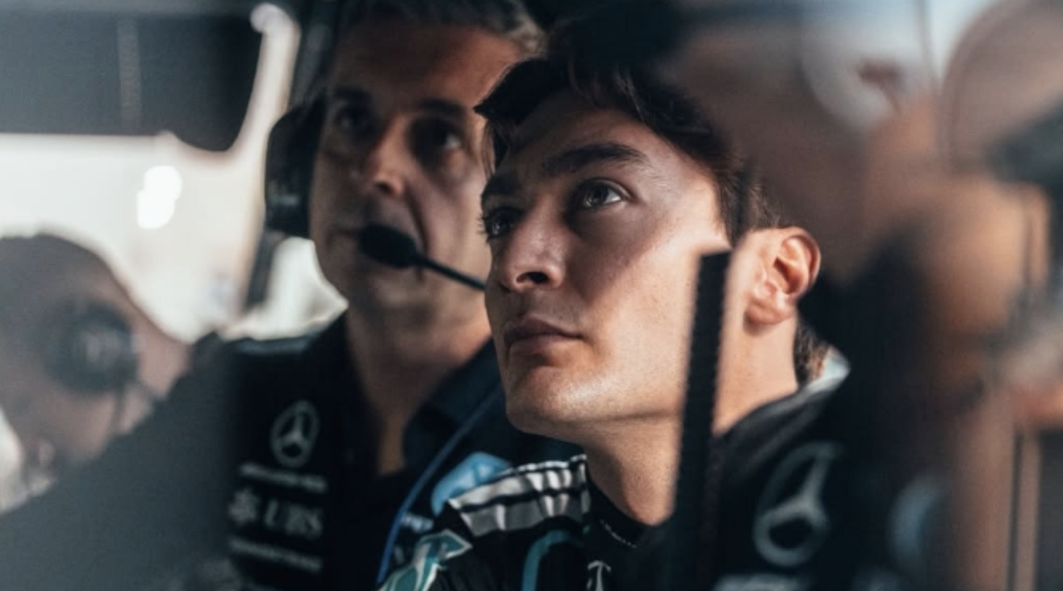George Russell unggul di Australia. (Instagram: @mercedesamgf1)  