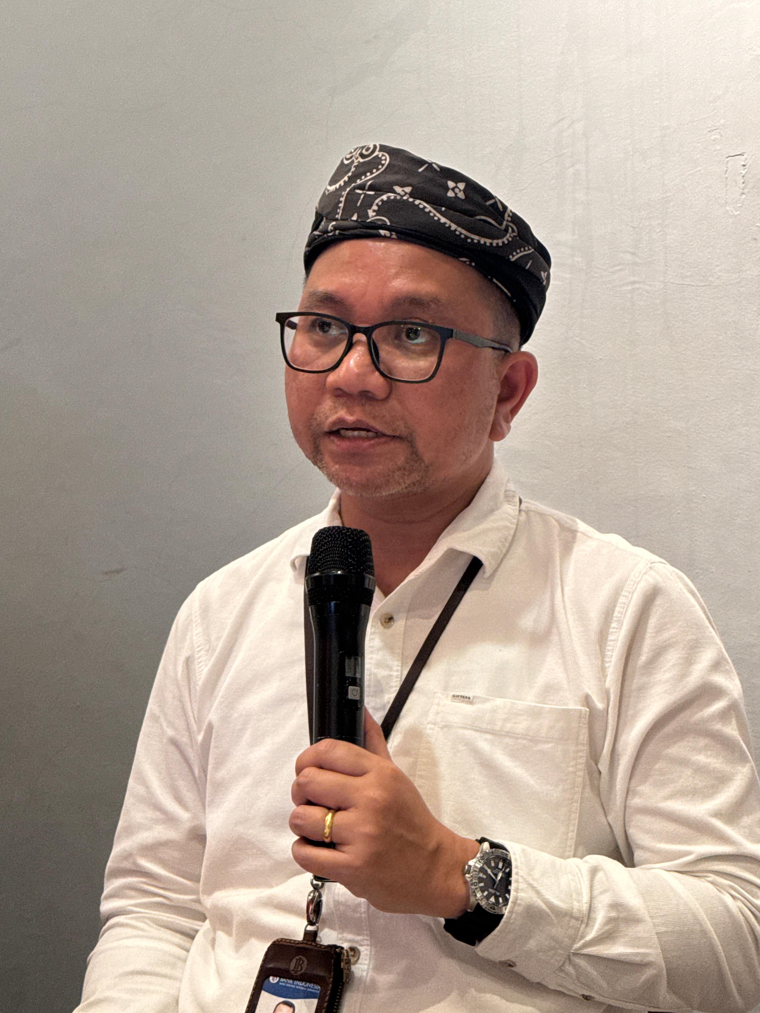Kepala KPwBI Kaltara Hasiando Ginsar Manik. (hrk)