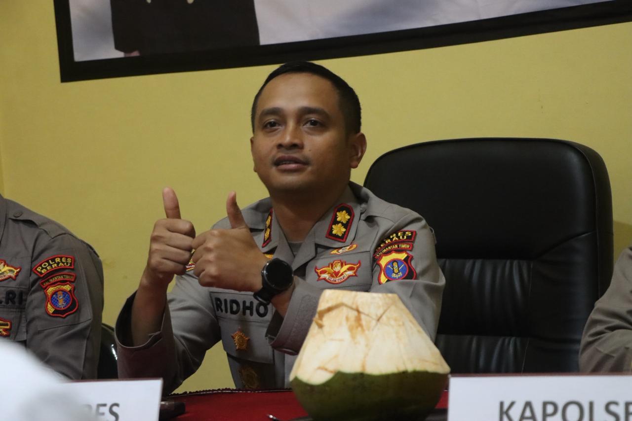 Kapolres Berau, Ridho Tri Putranto. (ARTA KUSUMA YUNANDA/BP)