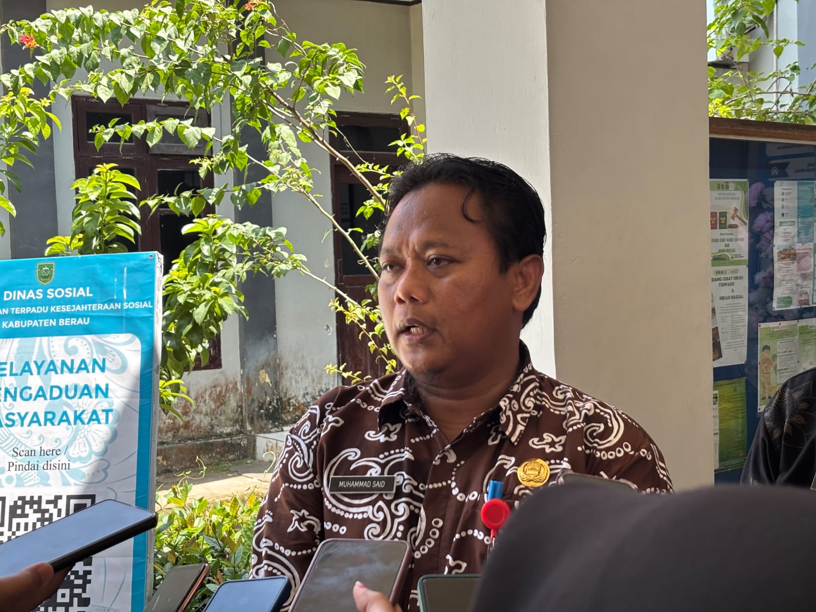 Sekretaris Kabupaten Berau, Muhammad Said. (IZZA/BP)