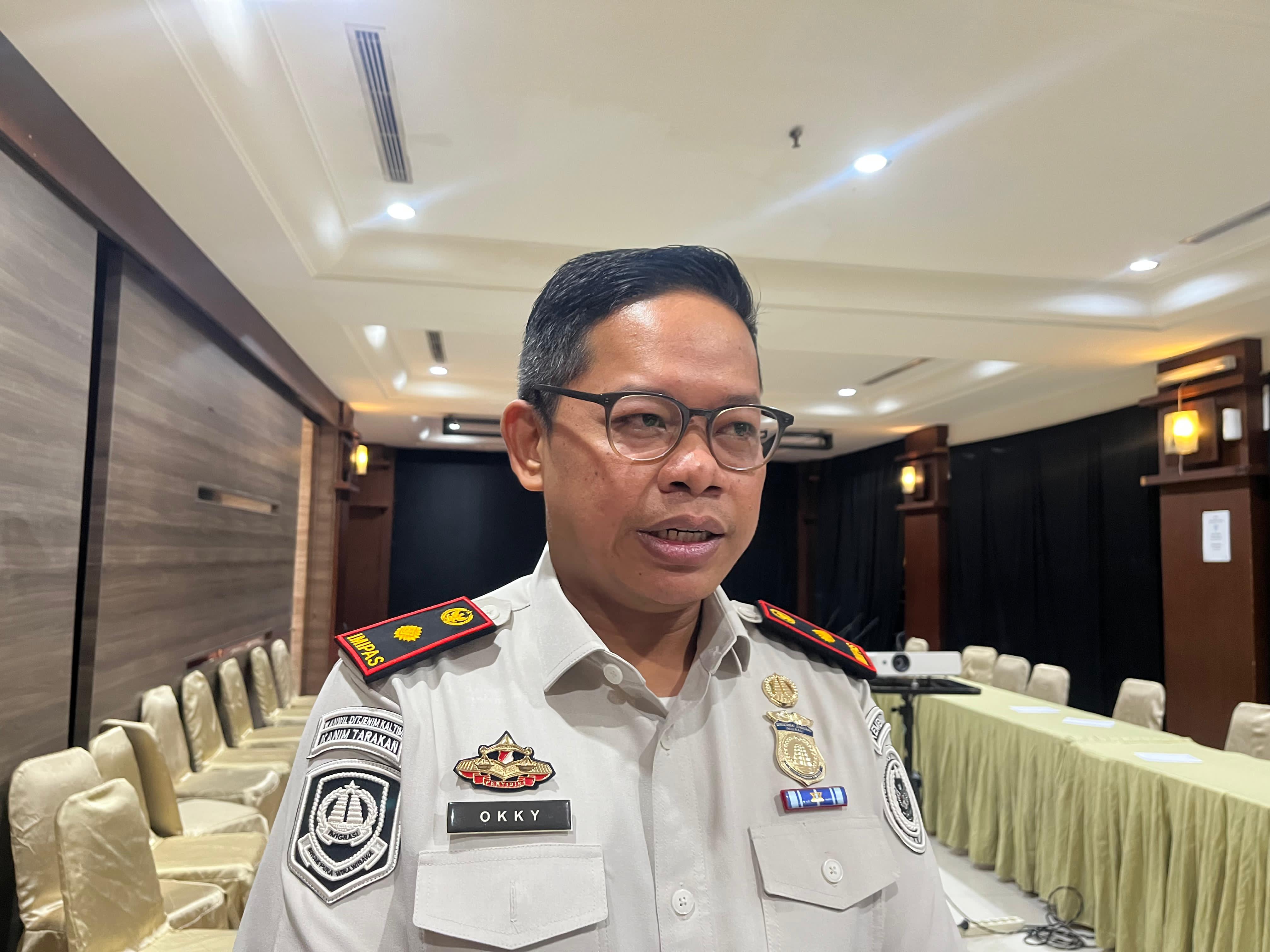 Kepala Kantor Imigrasi Tarakan Okky Setyawan. (SEPTIAN ASMADI/HRK)