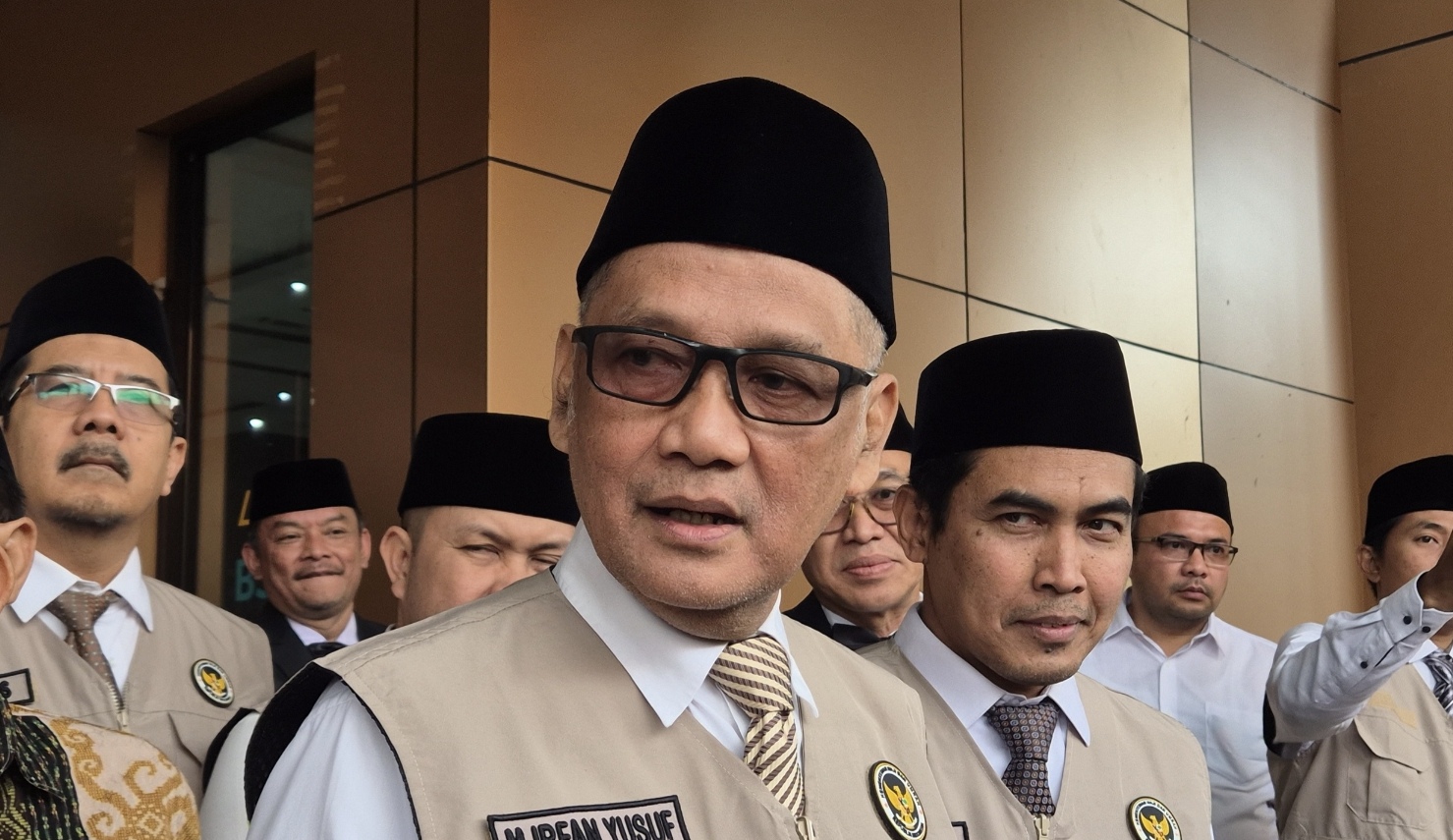 Menhaj RI, Mochamad Irfan Yusuf. (Novia Herawati/JawaPos.com)  