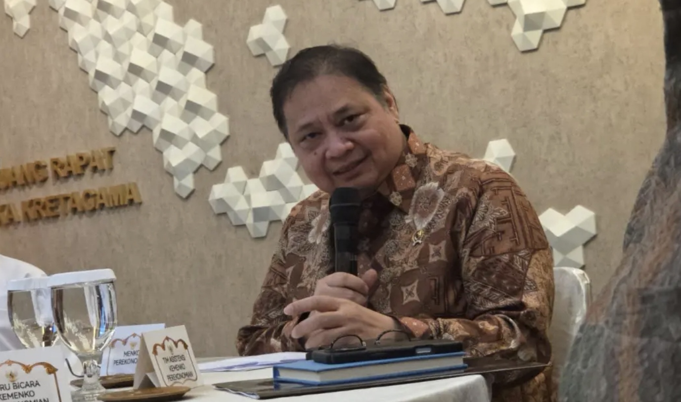 Menteri Koordinator bidang Perekonomian, Airlangga Hartarto (Nurul F/JawaPos.com)