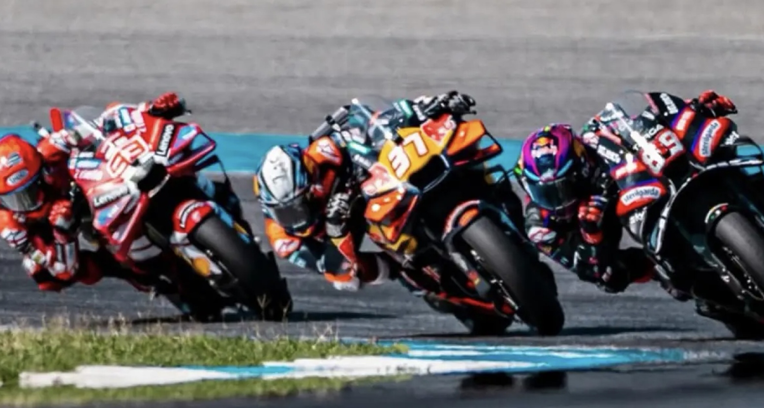 Marc Marquez, Pedro Acosta dan Jorge Martin (Instagram @motogp) 