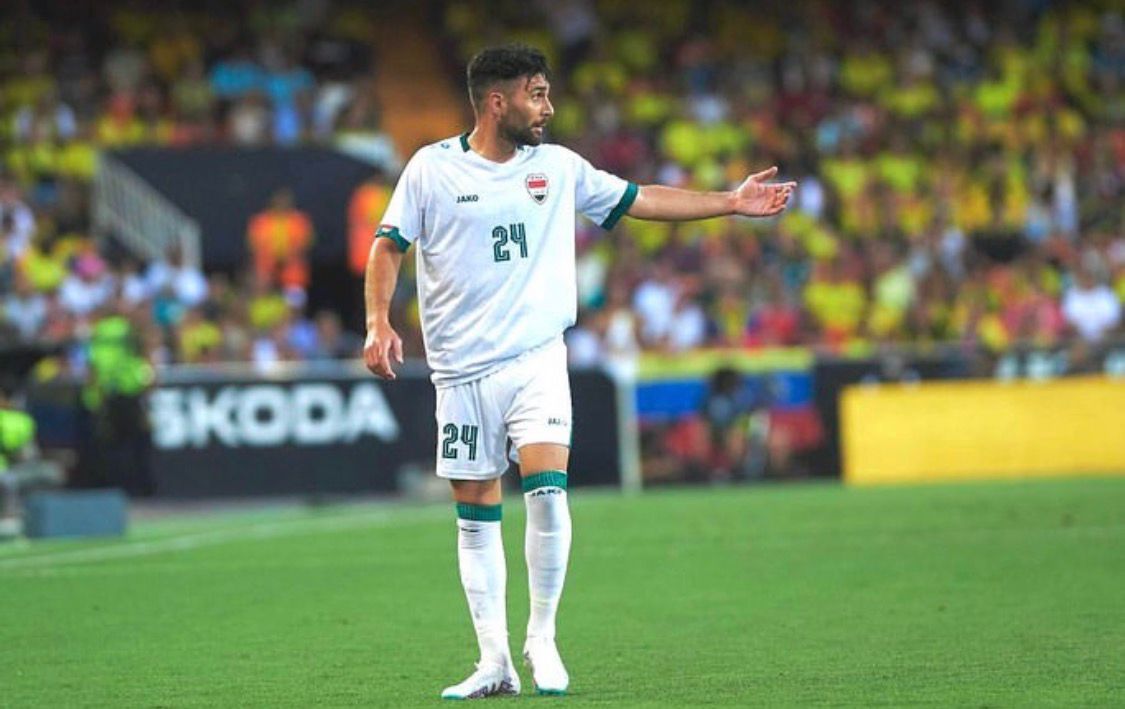 Frans Putros tampil dominan di sisi kanan bersama Persib Bandung sebelum bergabung dengan Timnas Irak. (Instagram @fransputros)