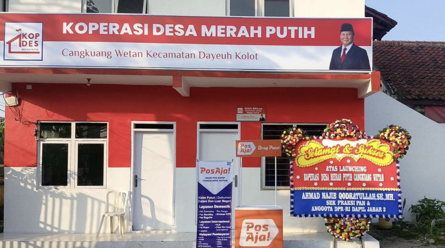 Ilustrasi Koperasi Desa Merah Putih. (Istimewa)