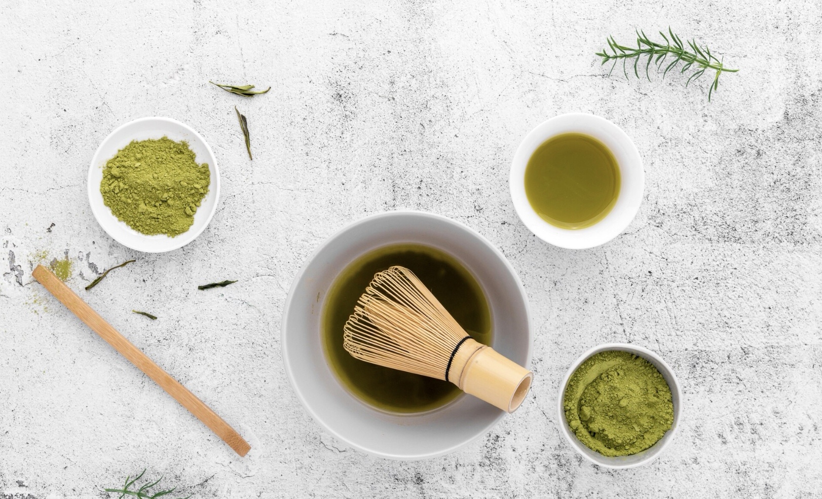 Ilustrasi matcha. (Freepik)