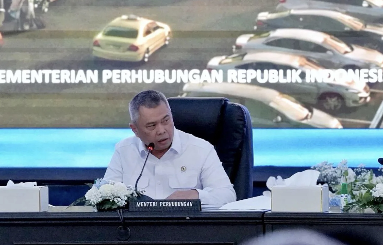 Menteri Perhubungan (Menhub) Dudy Purwagandhi. (ANTARA/HO-Kemenhub)