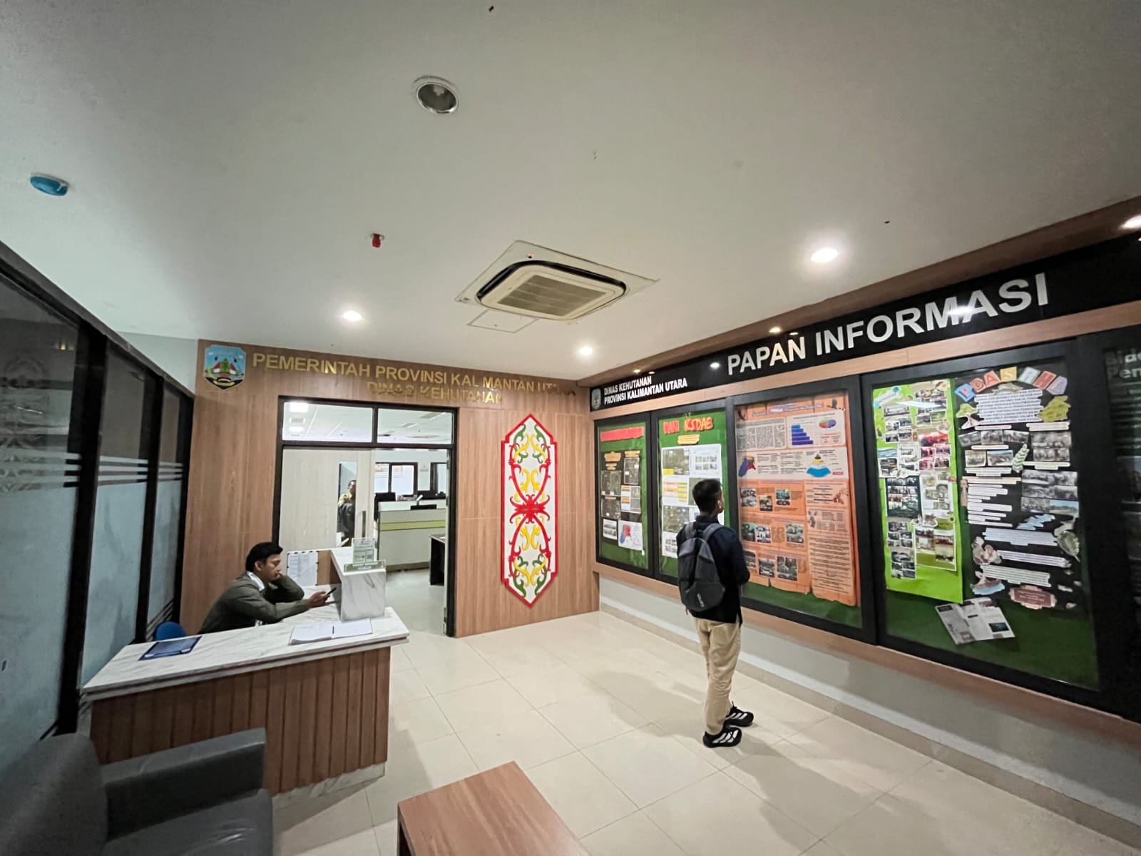 TETAPKAN WFA: ASN di lingkup Pemprov Kaltara masih menjalani WFA hingga 29 Maret mendatang. (FAISAL/HRK)