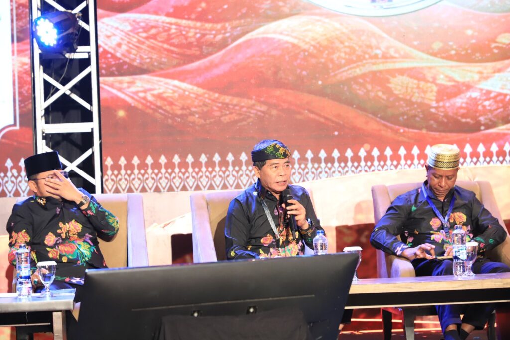 INVESTASI: Gubernur Kaltara Zainal A. Paliwang, hadiri PSBM ke-XXVI di Ballroom Hotel Claro, Makassar, Kamis (26/3). (DKISP KALTARA)