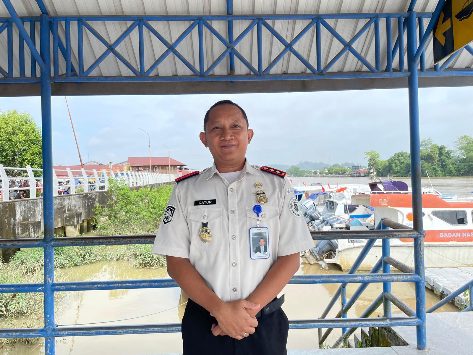 Kepala Kantor Imigrasi Kelas II TPI Tanjung Redeb, C. Catur Apriyanto. (BERAU POST)