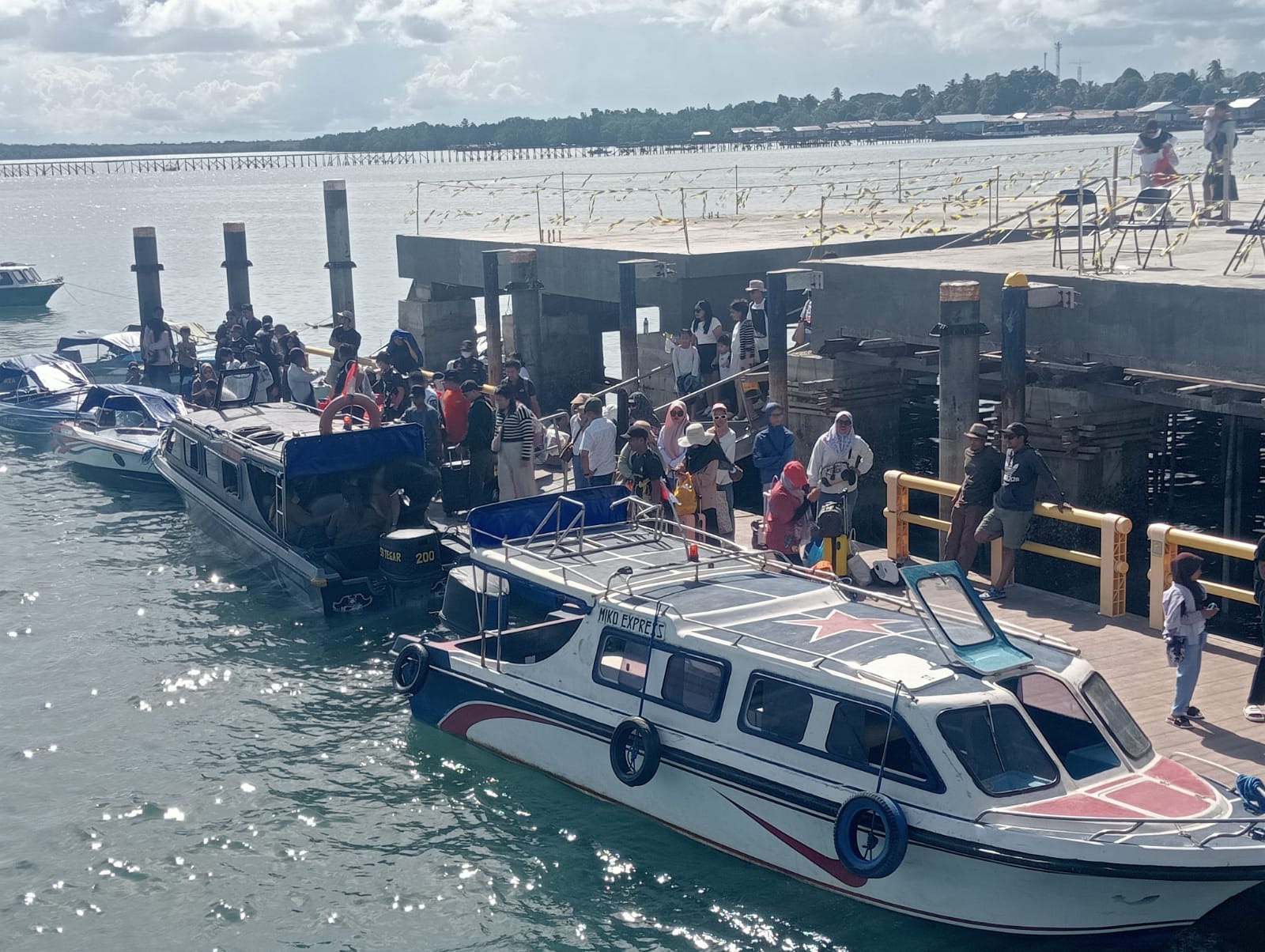 IMBAU PENGAWASAN: Legislatif meminta pengawasan pada jalur air, termasuk speedboat bisa diperketat untuk menekan peredaran barang haram ke Berau. (SENO/BP)