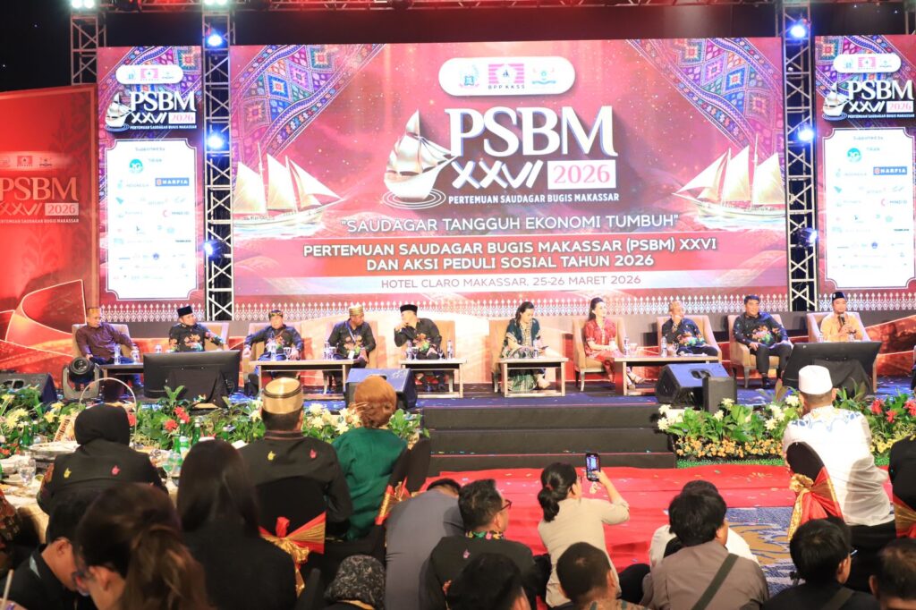 INVESTASI: Dalam Pertemuan Saudagar Bugis-Makassar ke-XXVI digelar di Ballroom Hotel Claro, Makassar, Kaltara menawarkan investasi sektor pangan. (DKISP KALTARA)
