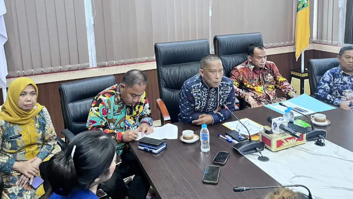 KEBIJAKAN WFH: Bupati Bulungan Syarwani menindaklanjuti Surat Edaran Menteri Dalam Negeri tentang transformasi budaya kinerja ASN. (FAISAL/HRK)