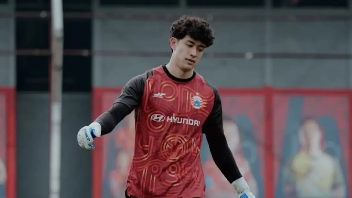 Kiper Persija Jakarta Cyrus Margono. (Dok. Persija Jakarta)