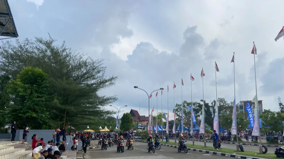 SALURKAN HOBI: Gelaran balap motor bergengsi bertajuk Bupati Cup Road Race 2026 akan segera digelar dalam waktu dekat. (ARTA KUSUMA YUNANDA/BP)